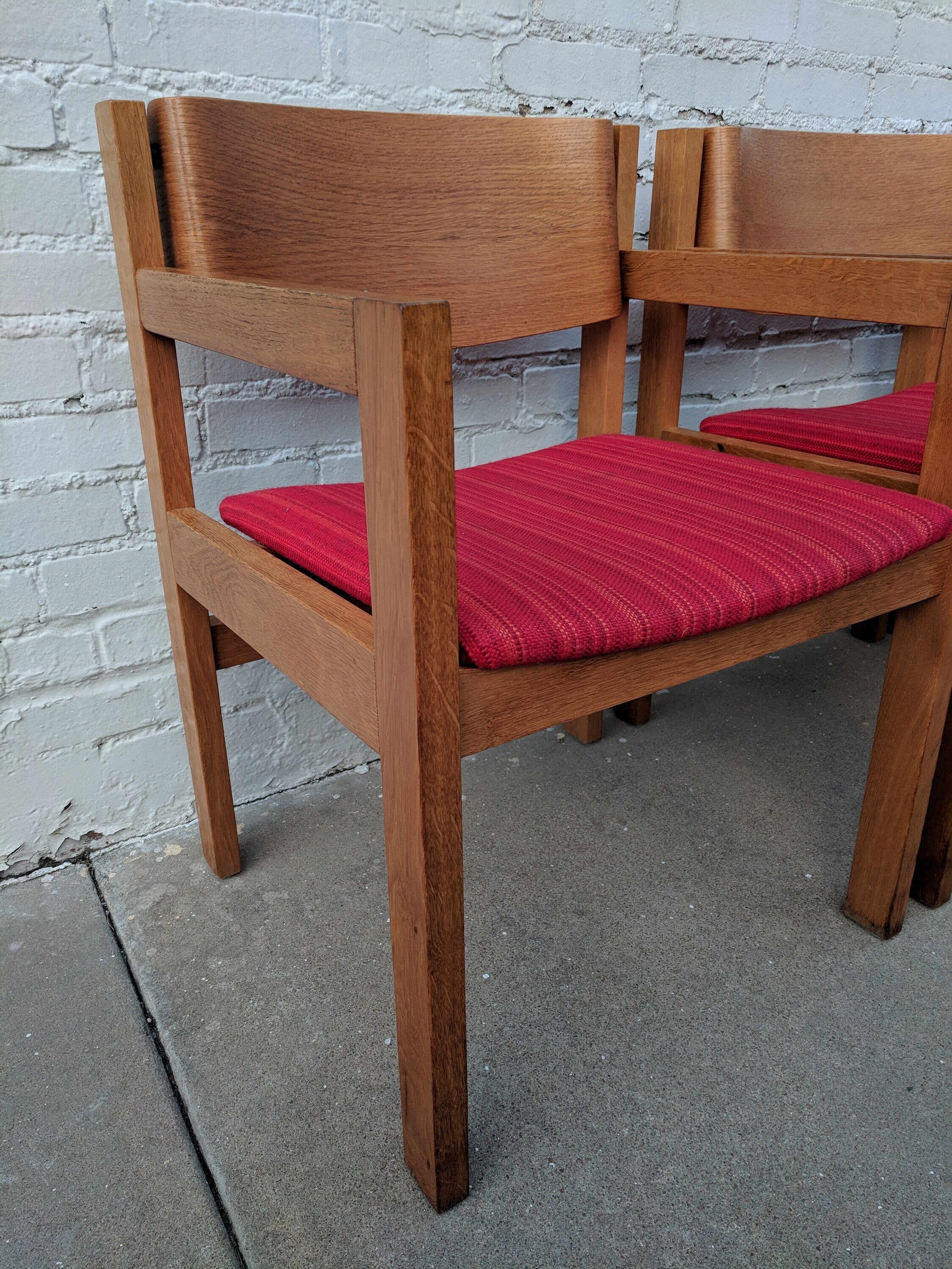 Mid Century Modern Harvey Probber Bentwood Chairs