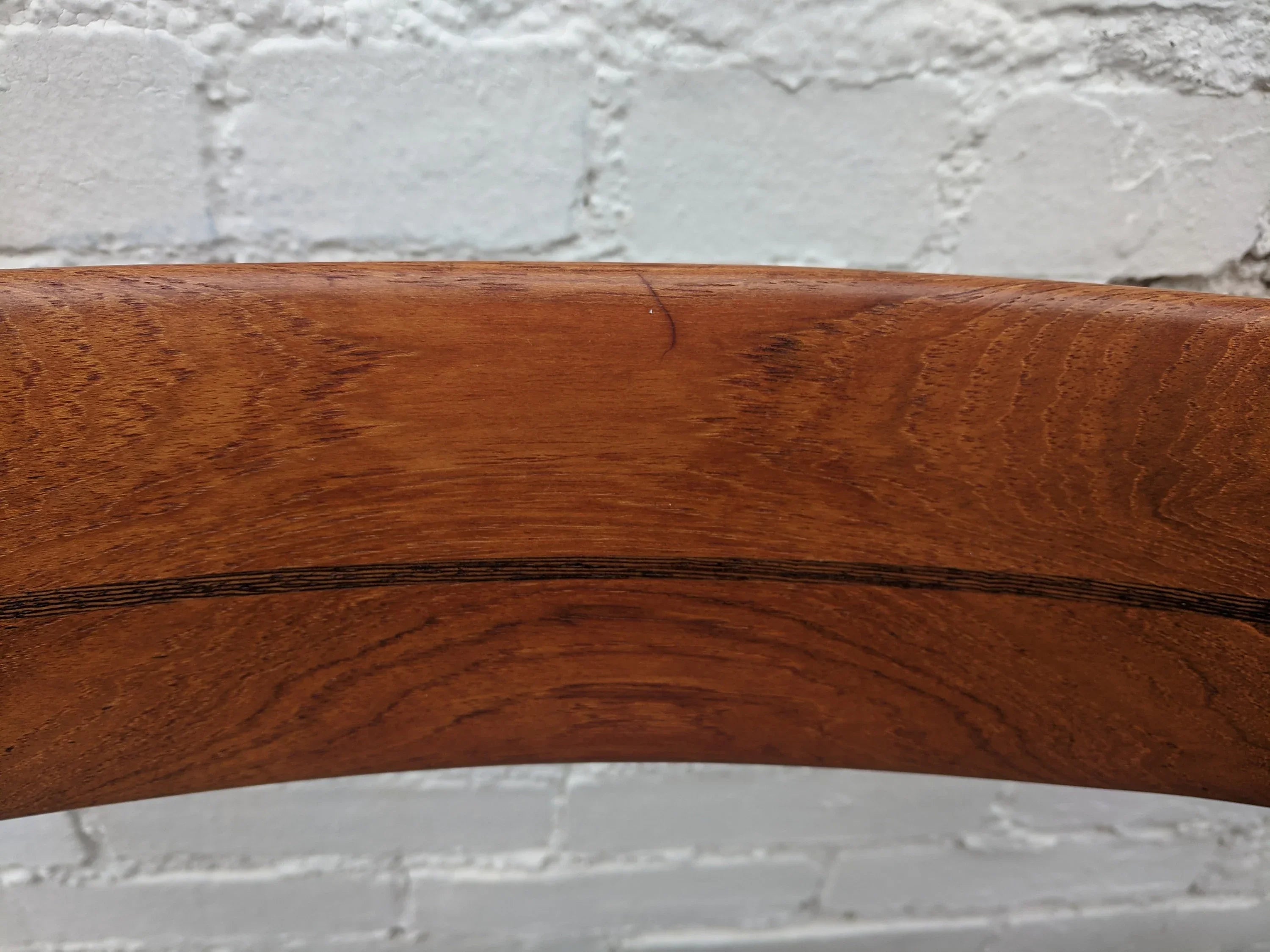 Mid Century Modern Bramin Teak Dining Table and Four Chairs