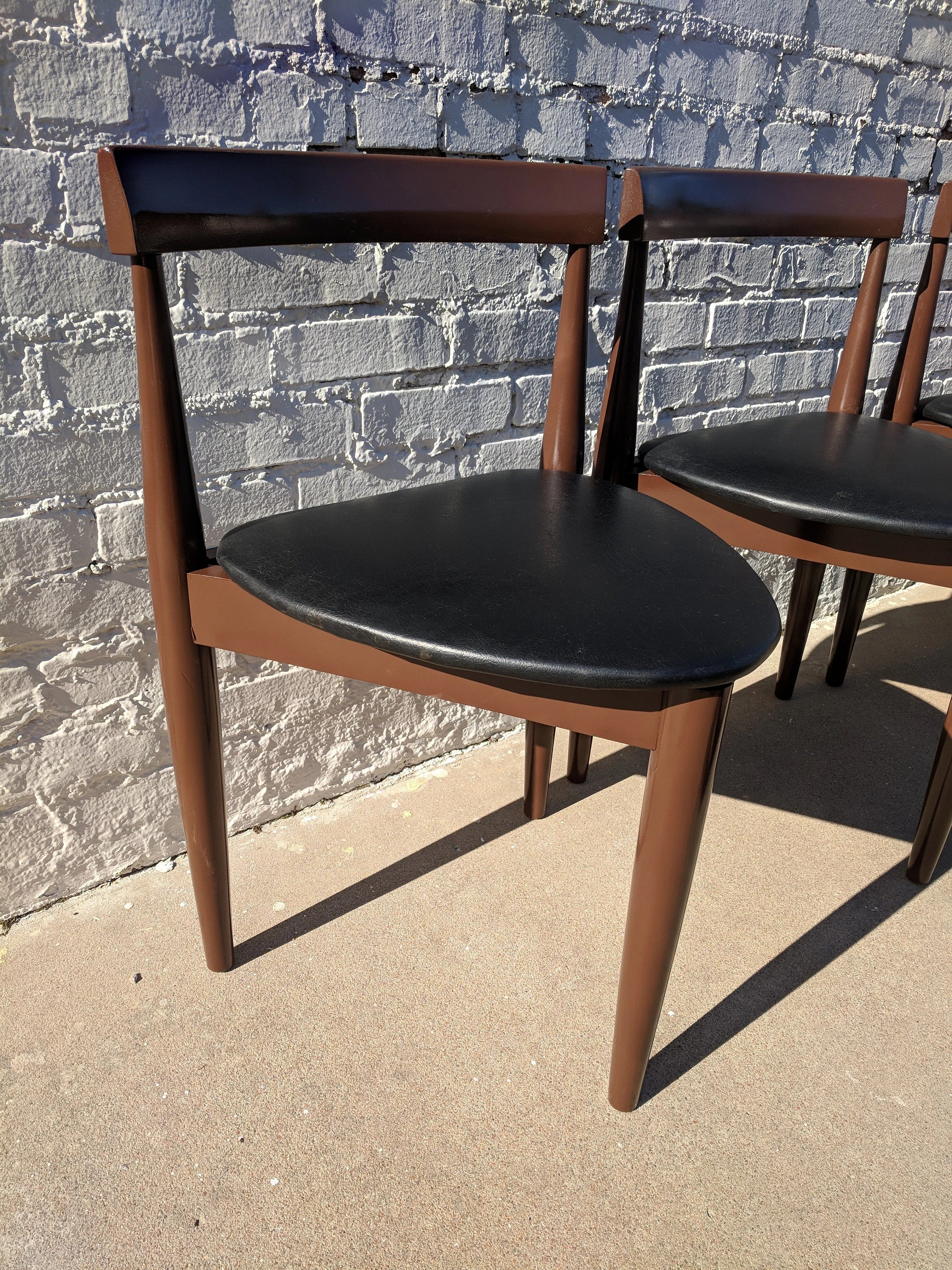 Mid Century Modern Diamond Dining Chairs