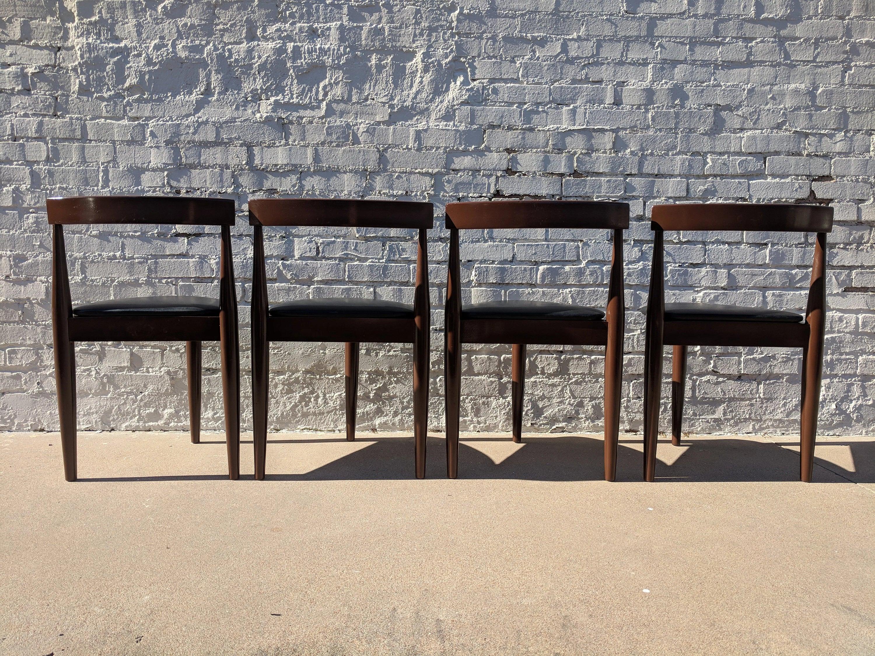 Mid Century Modern Diamond Dining Chairs