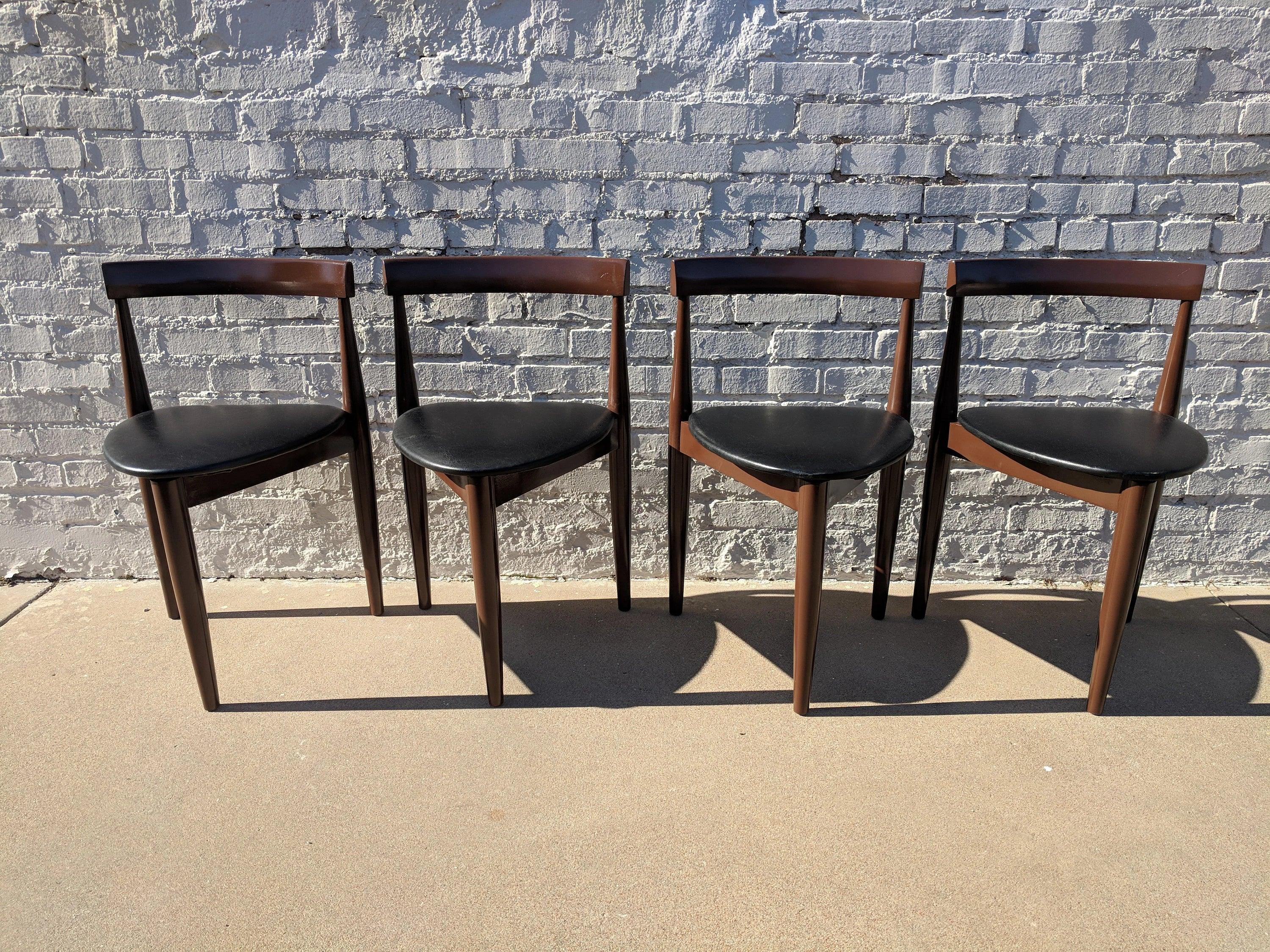 Mid Century Modern Diamond Dining Chairs