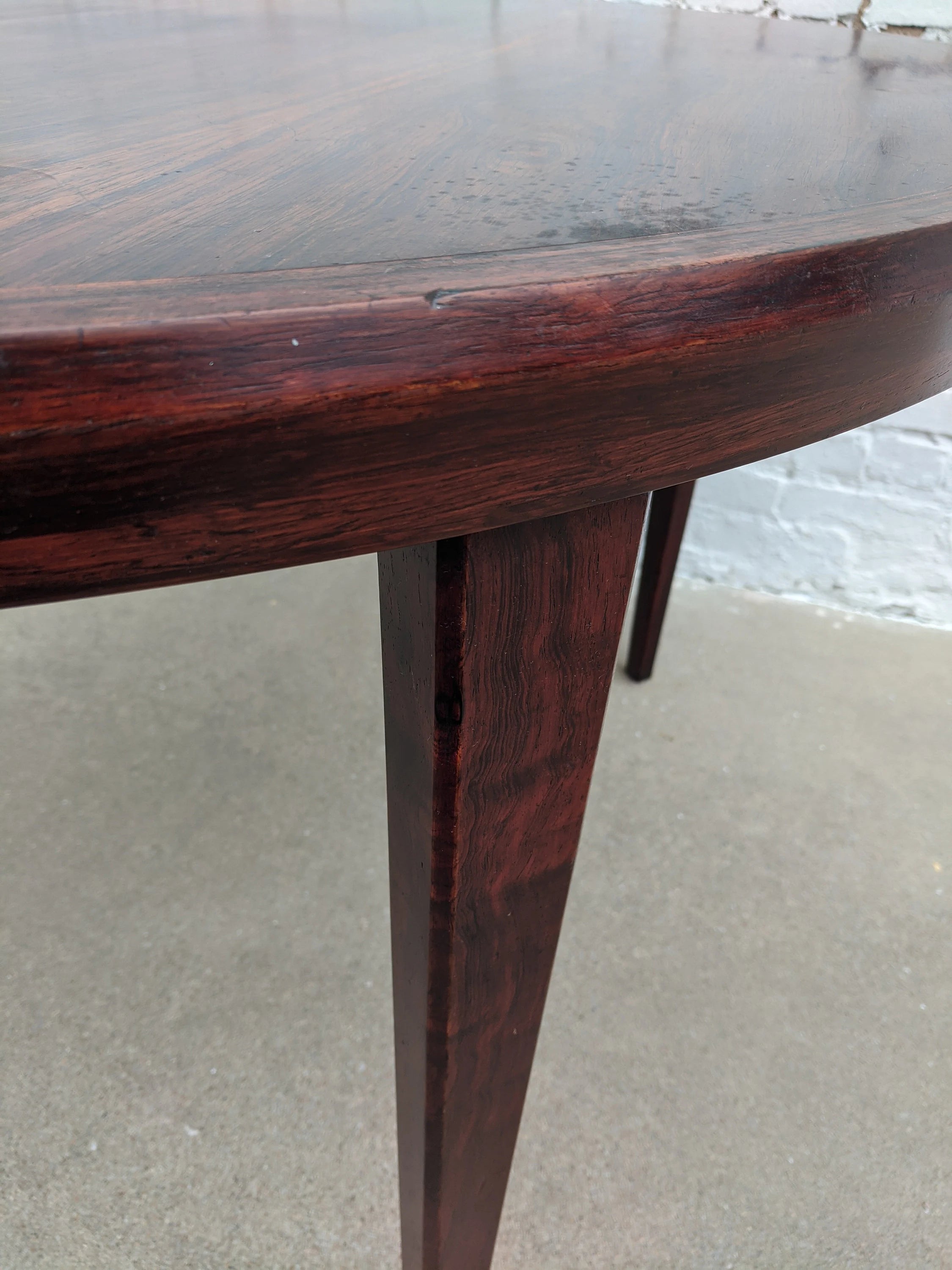 Mid Century Modern Arne Vodder Dining Table and Chairs