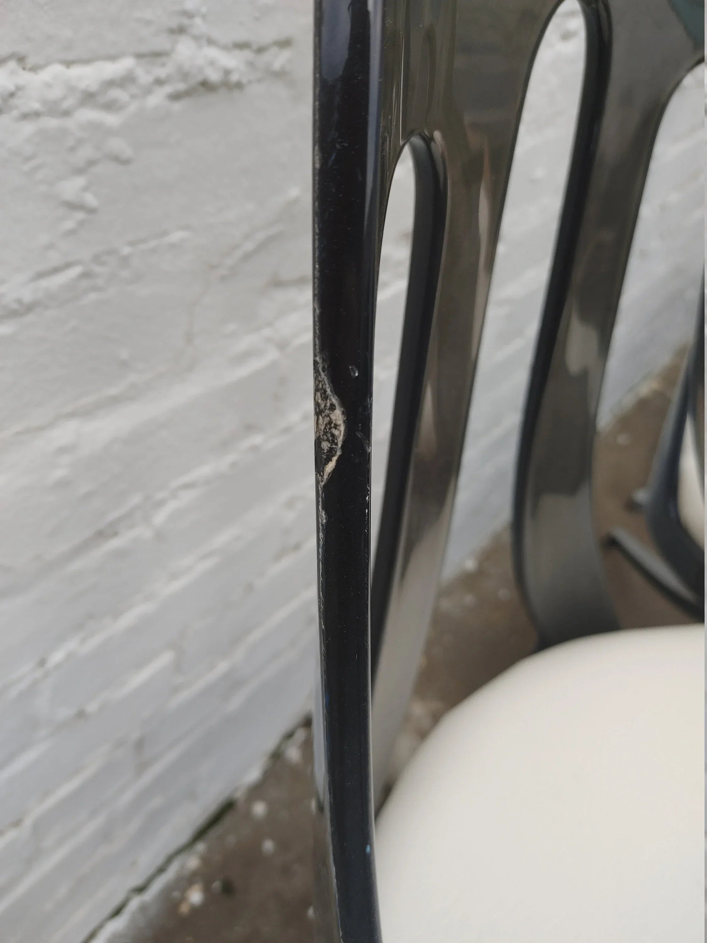 Mid Century Modern Lucite and Chrome Dining Chairs