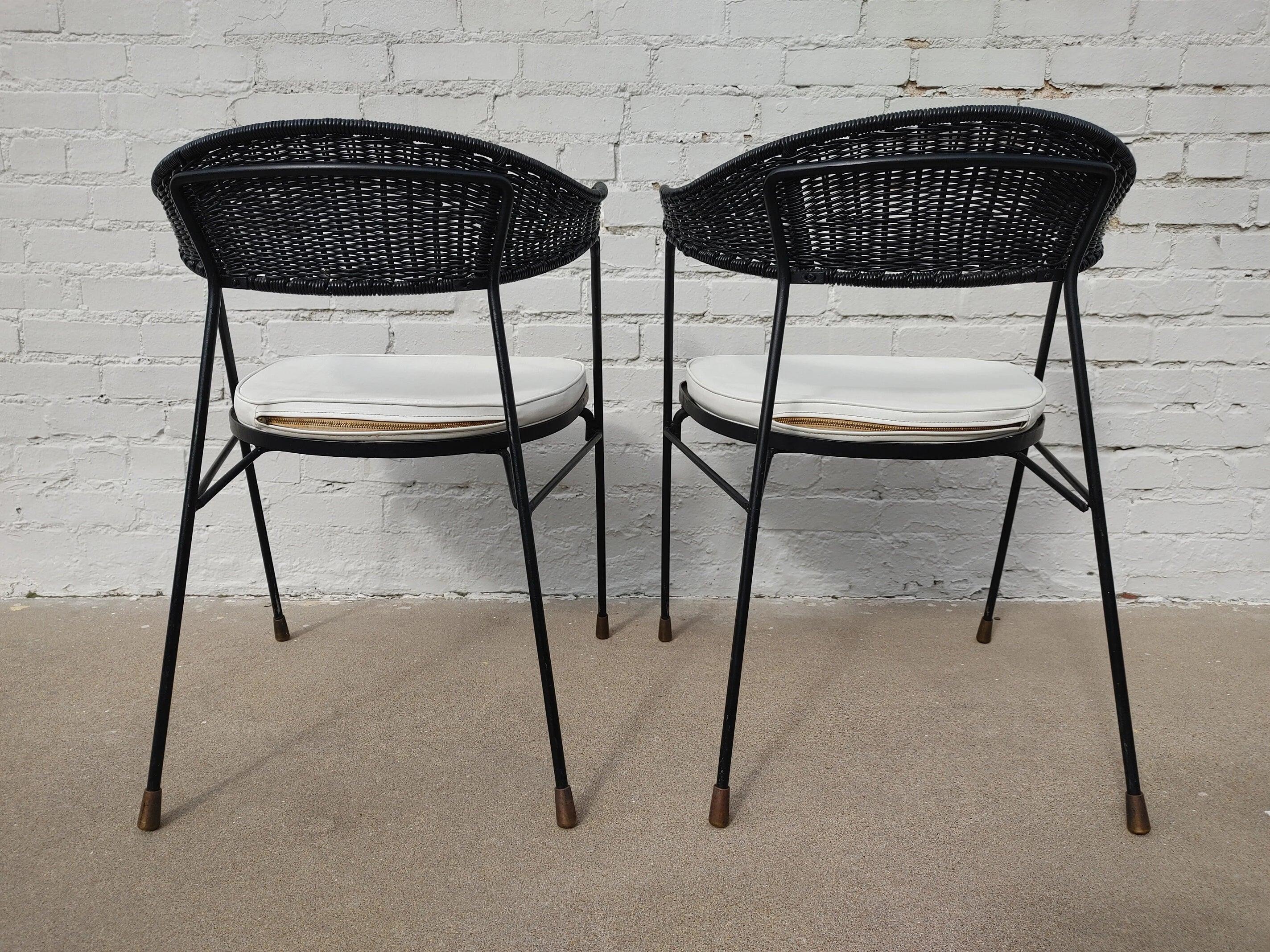Mid Century Modern Saltorini Side Chairs