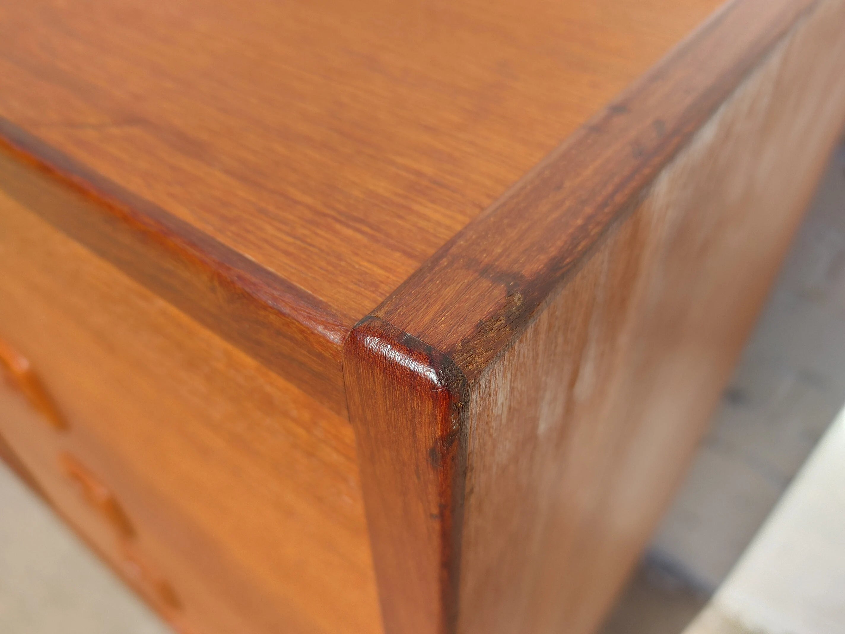 Mid Century Modern Danish Inspired Teak Cabinet