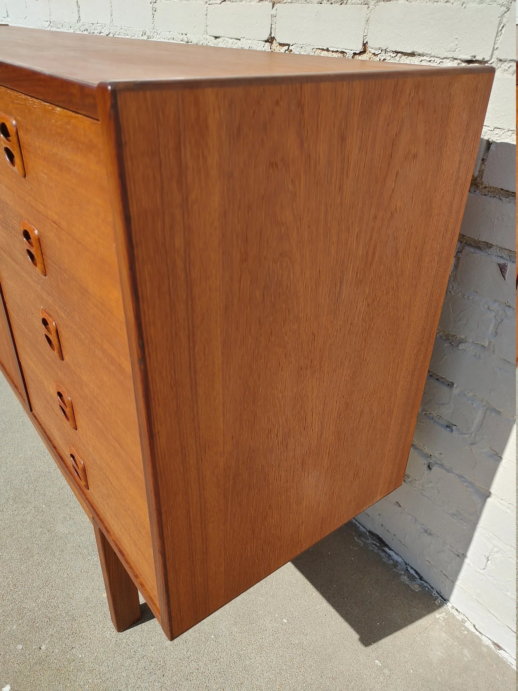 Mid Century Modern Danish Inspired Teak Cabinet
