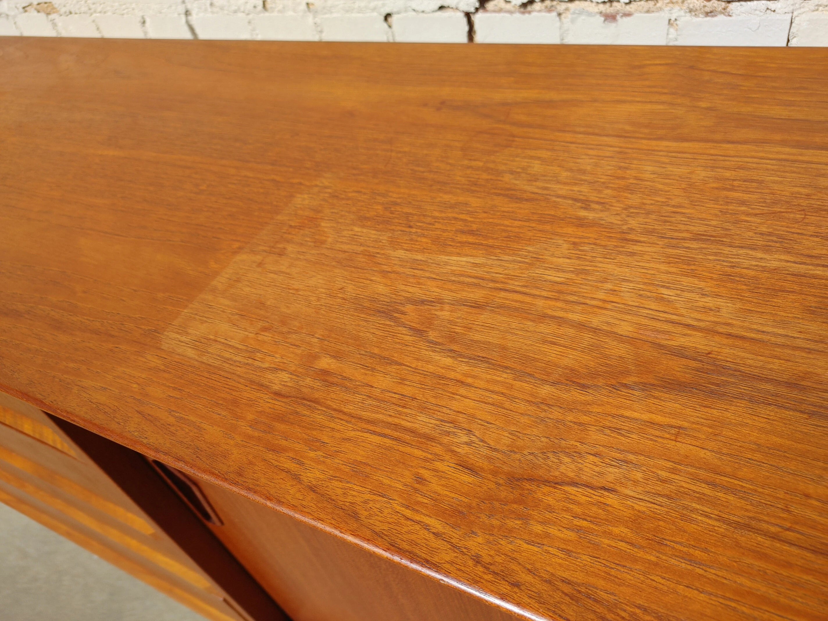 Mid Century Modern Danish Inspired Teak Credenza