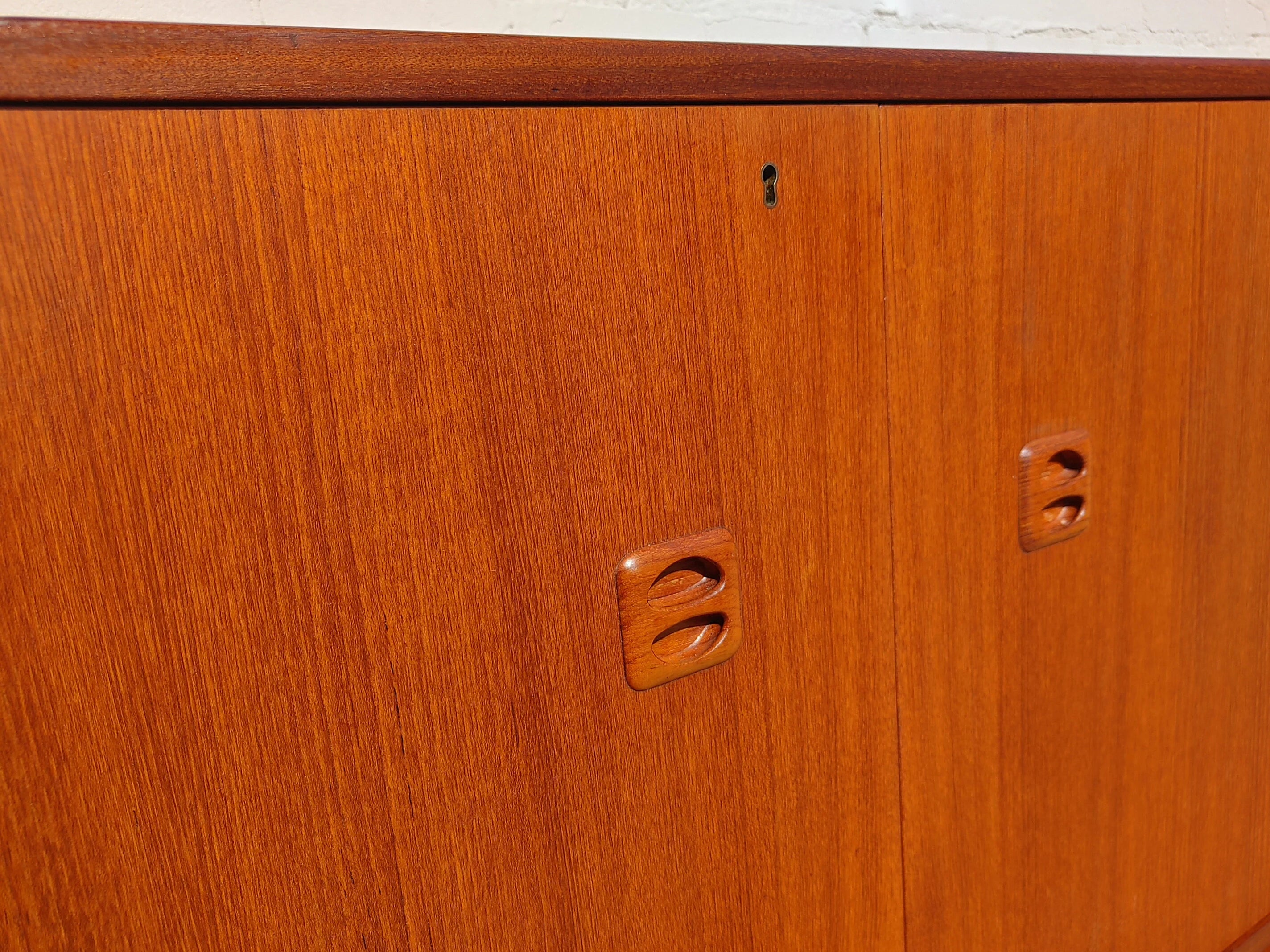 Mid Century Modern Danish Inspired Teak Cabinet