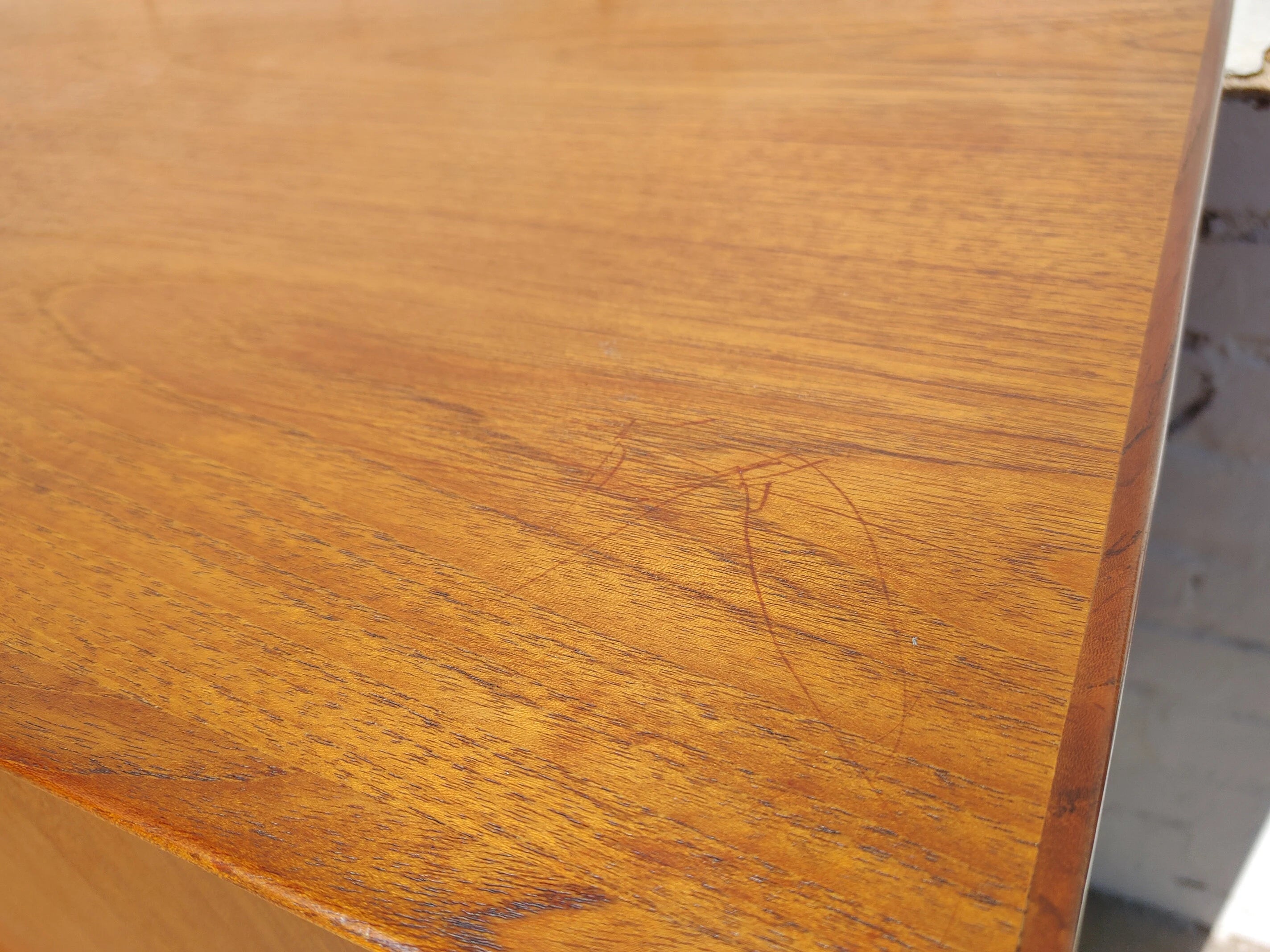 Mid Century Modern Danish Inspired Teak Credenza