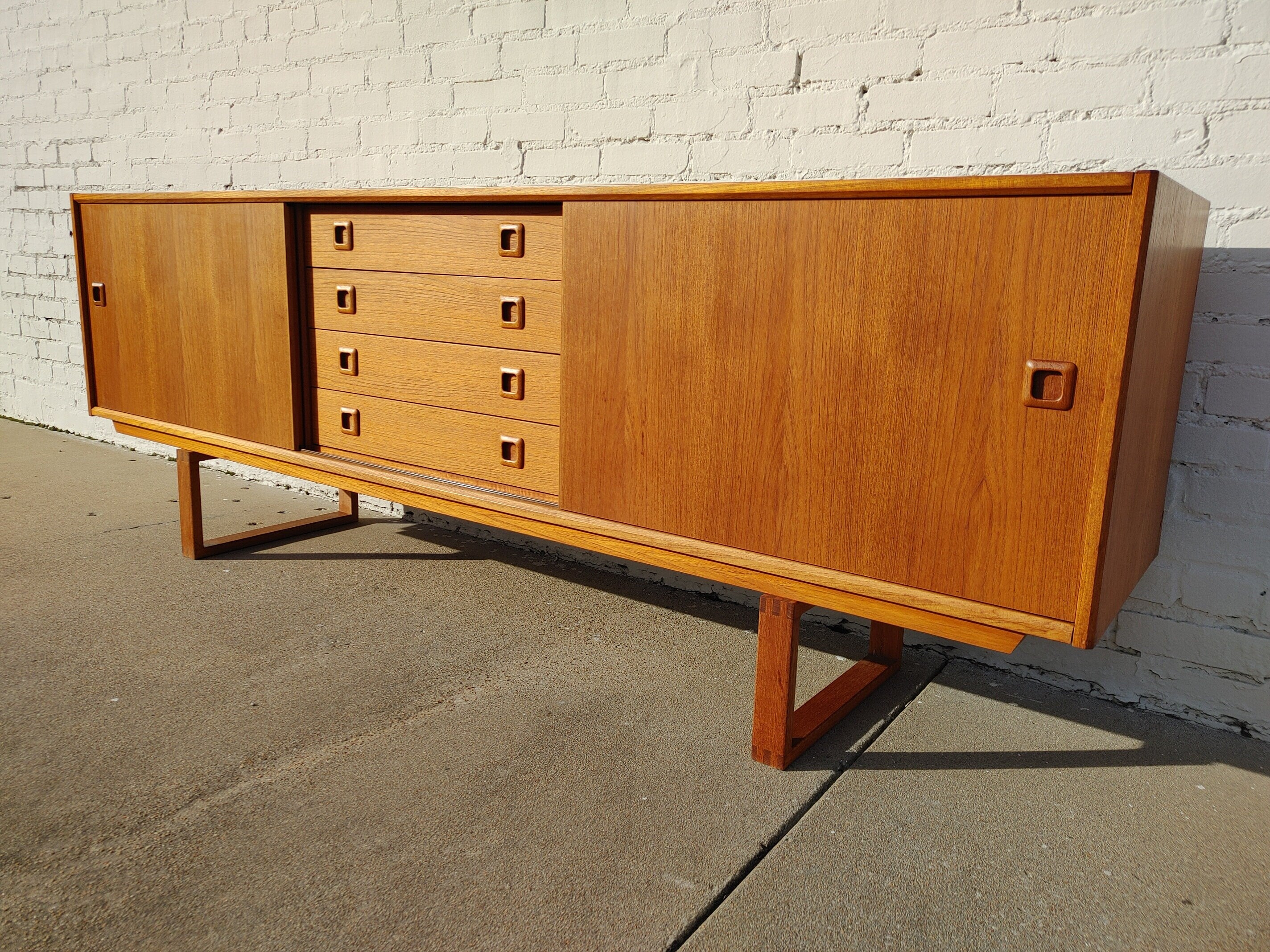 Mid Century Modern Clausen & Son Teak Sideboard