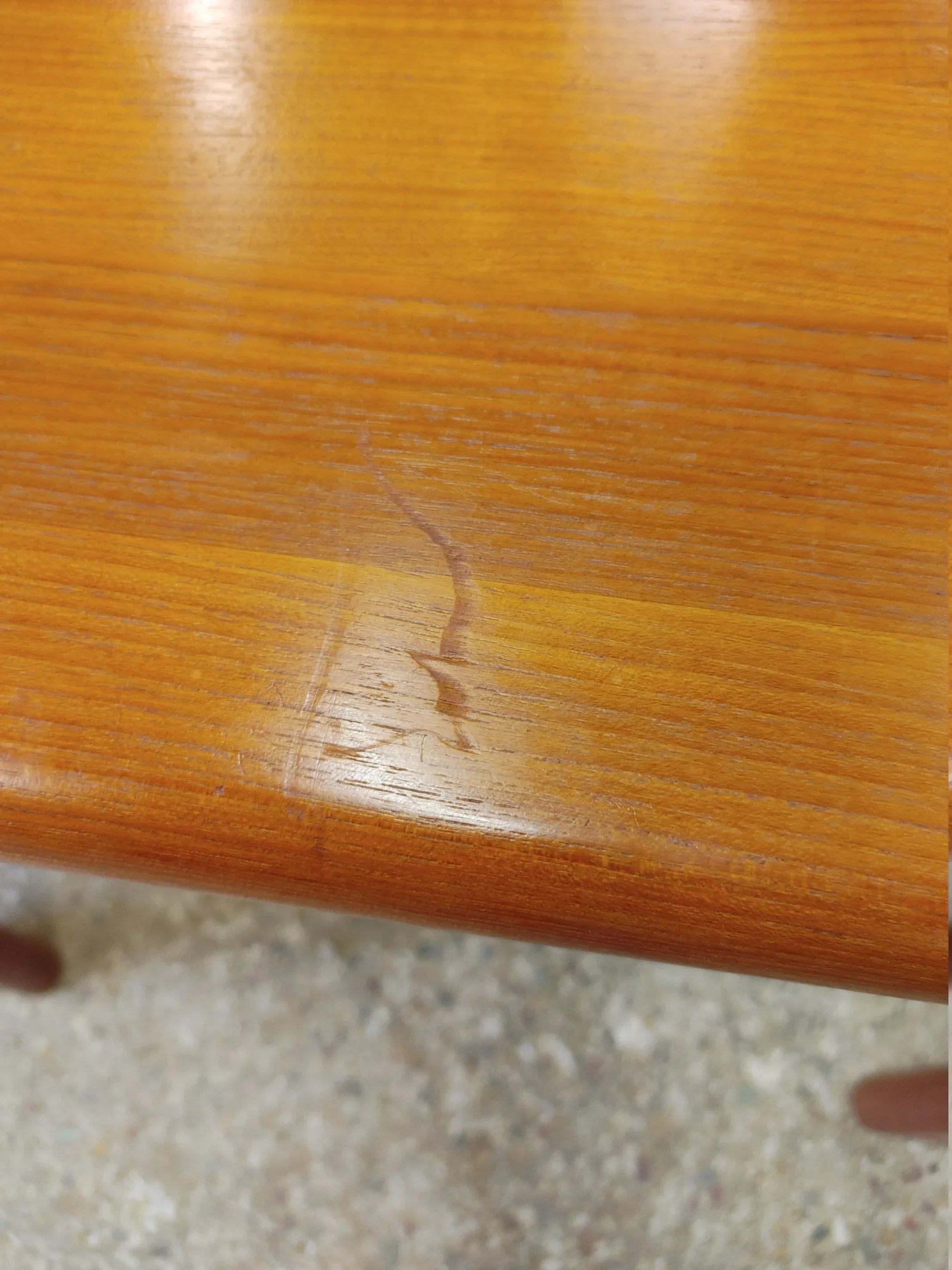 Mid Century Modern Danish Teak Side Table