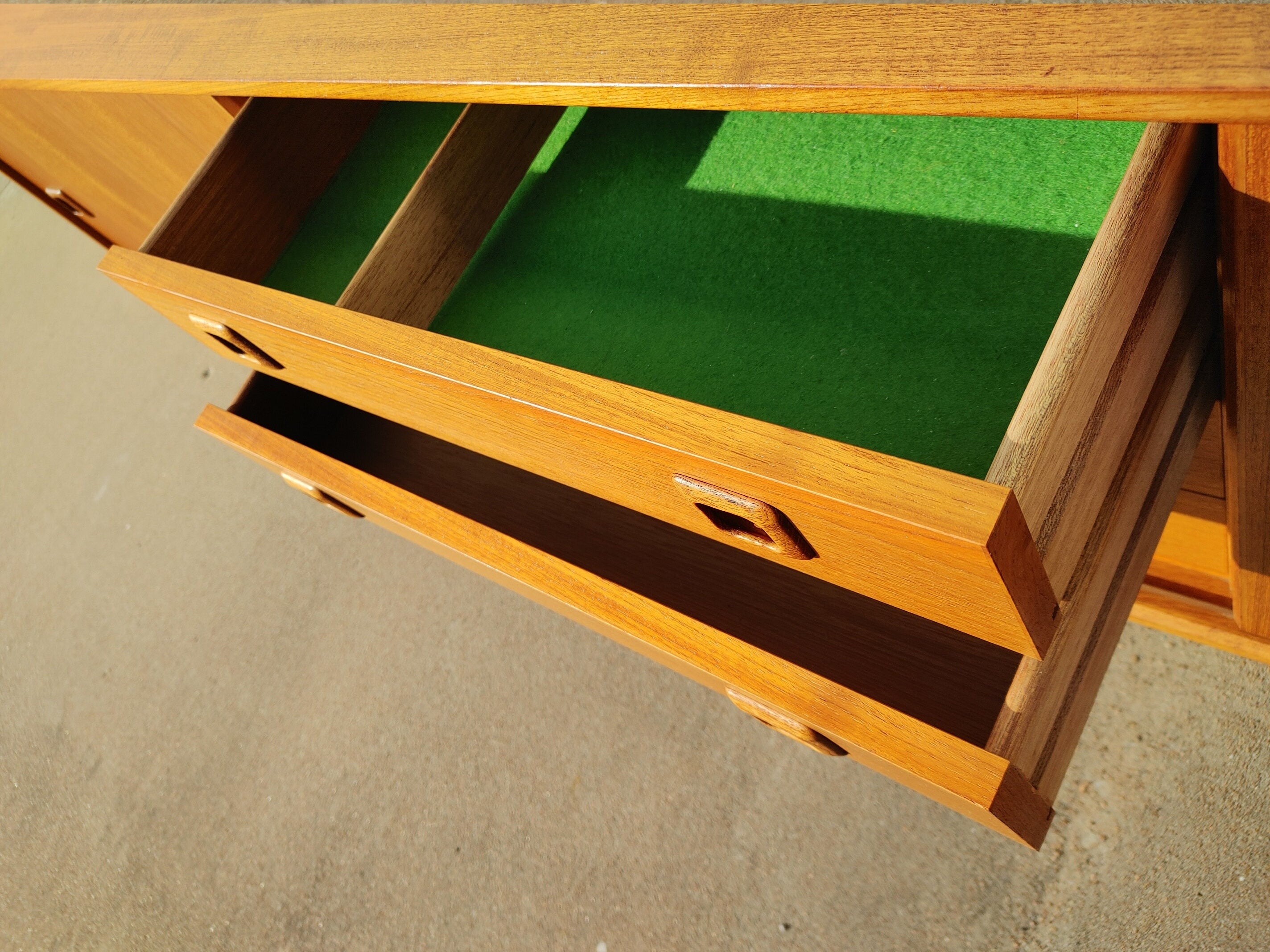 Mid Century Modern Clausen & Son Teak Sideboard