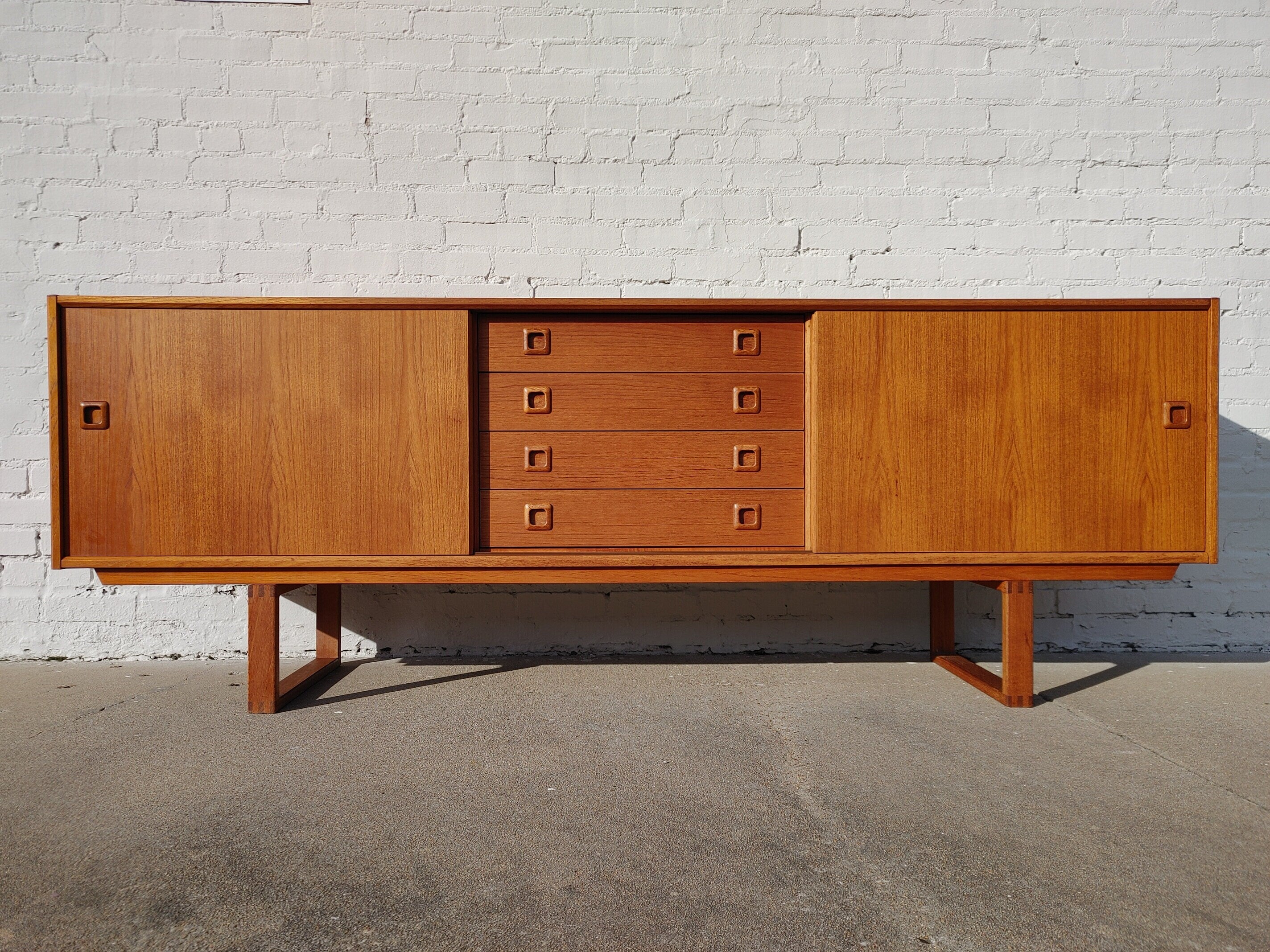 Mid Century Modern Clausen & Son Teak Sideboard