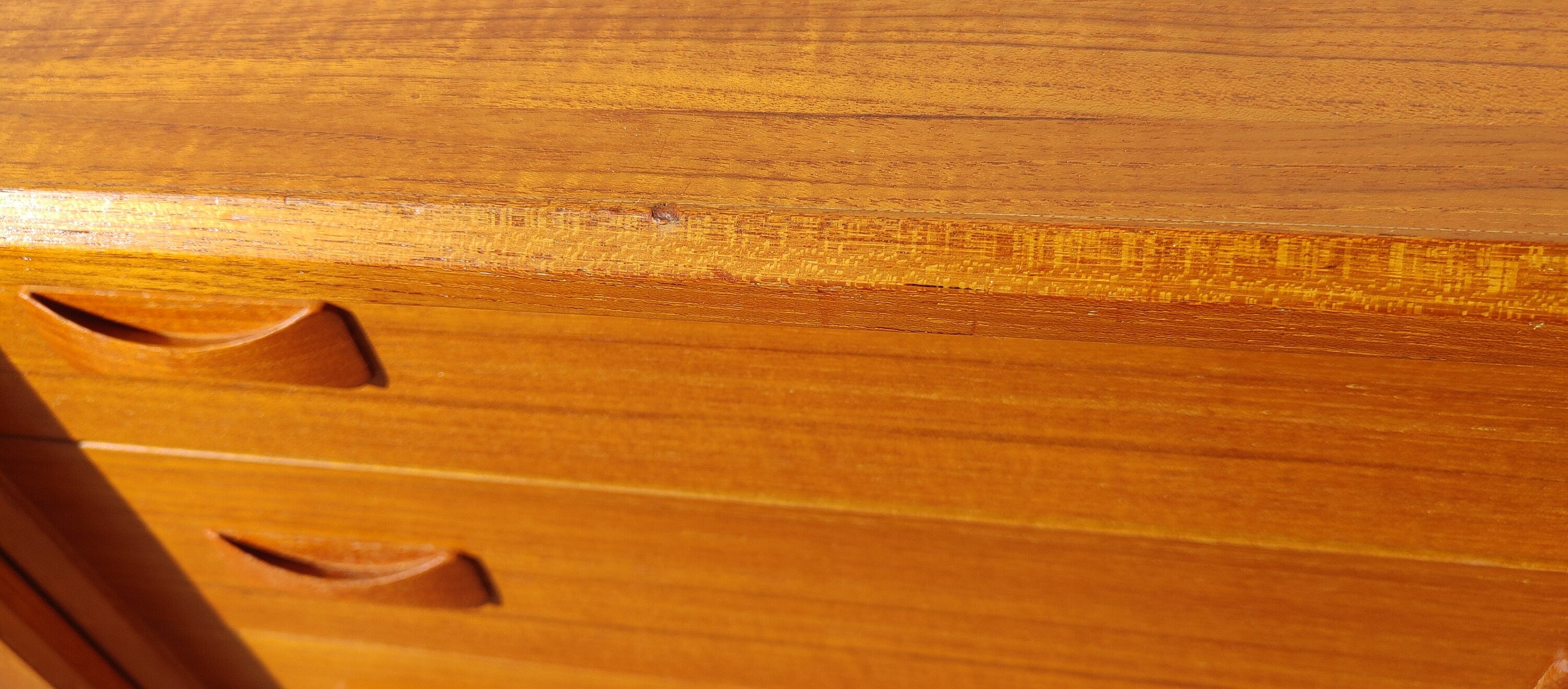 Mid Century Modern Danish Teak Credenza by Clausen and Son