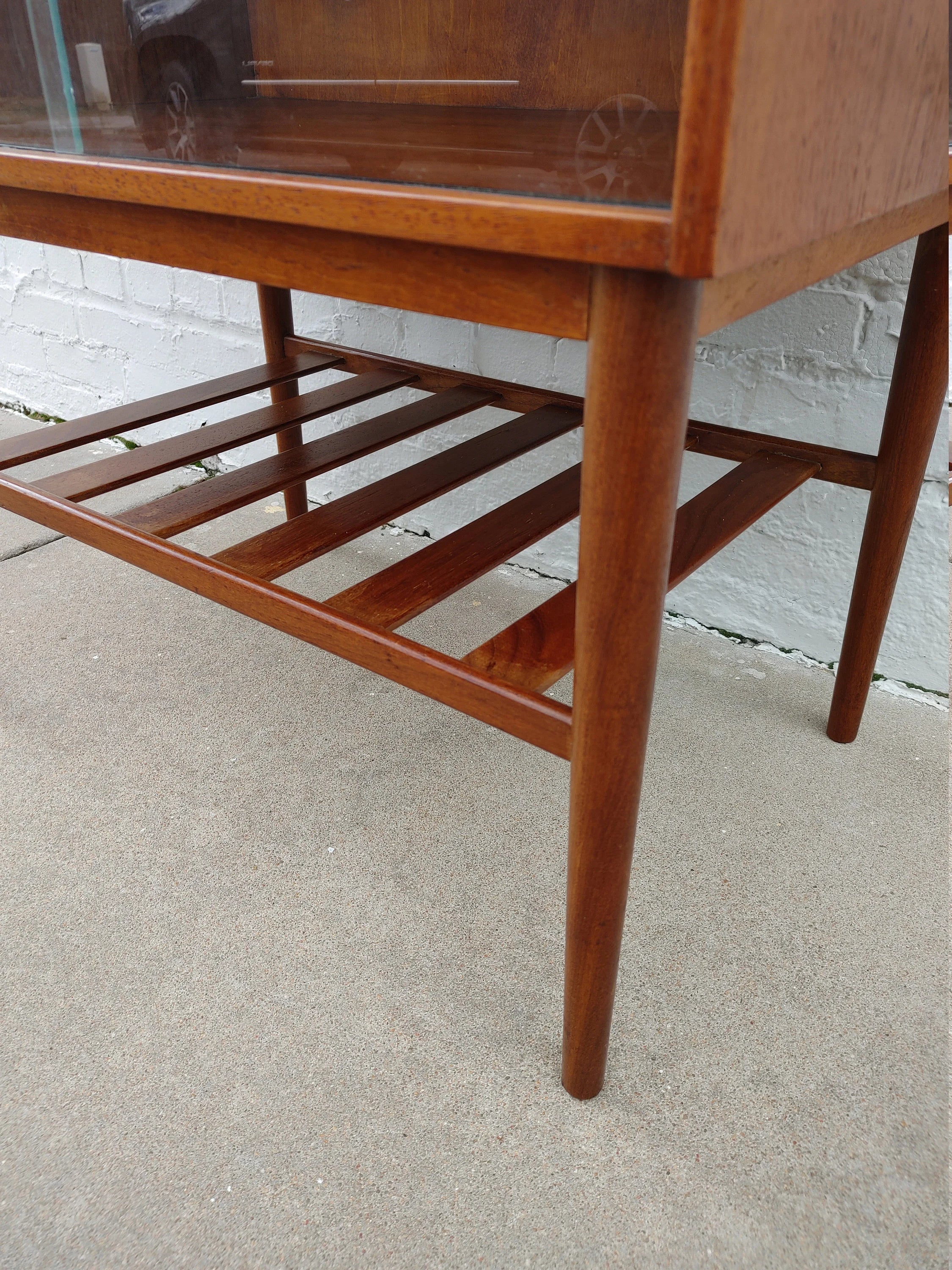 Mid Century Modern Danish Inspired Teak Cabinet