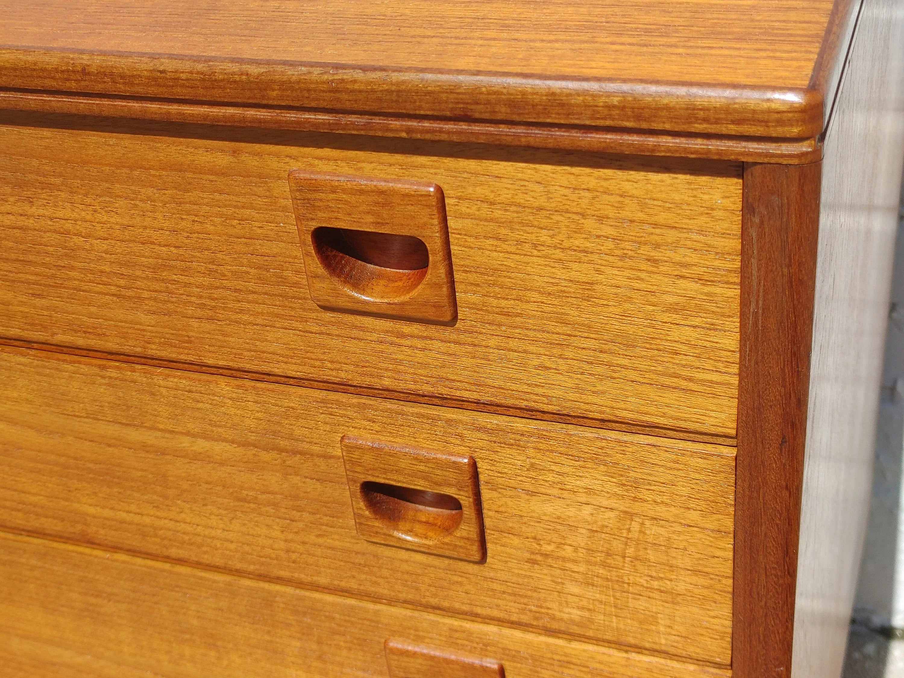 Mid Century Modern Danish Inspired Cabinet Set