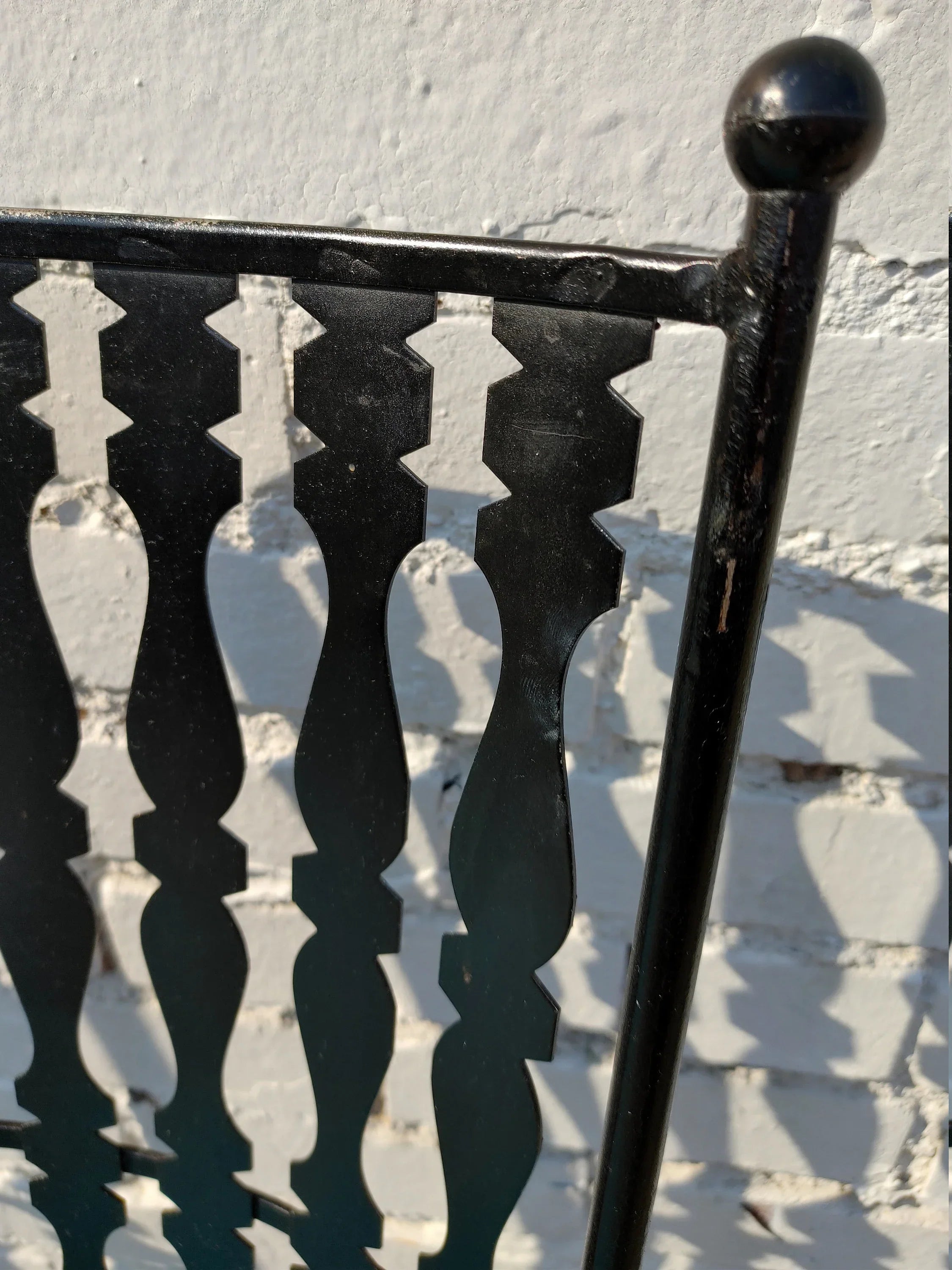 Mid Century Modern Umanoff Iron Chair Set