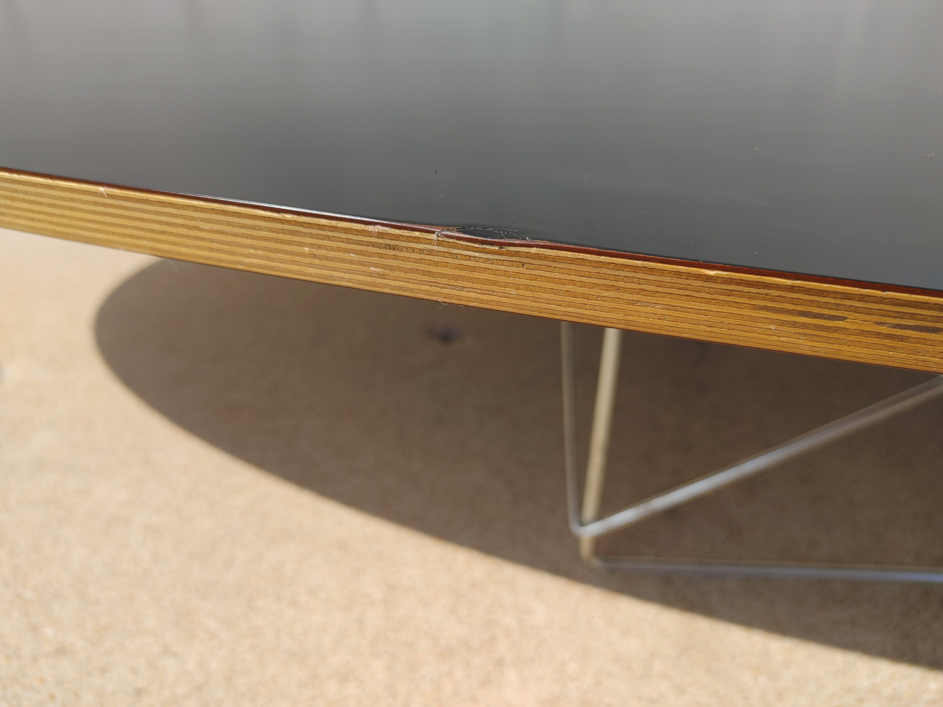 Mid Century Modern Herman Miller Elliptical Coffee Table