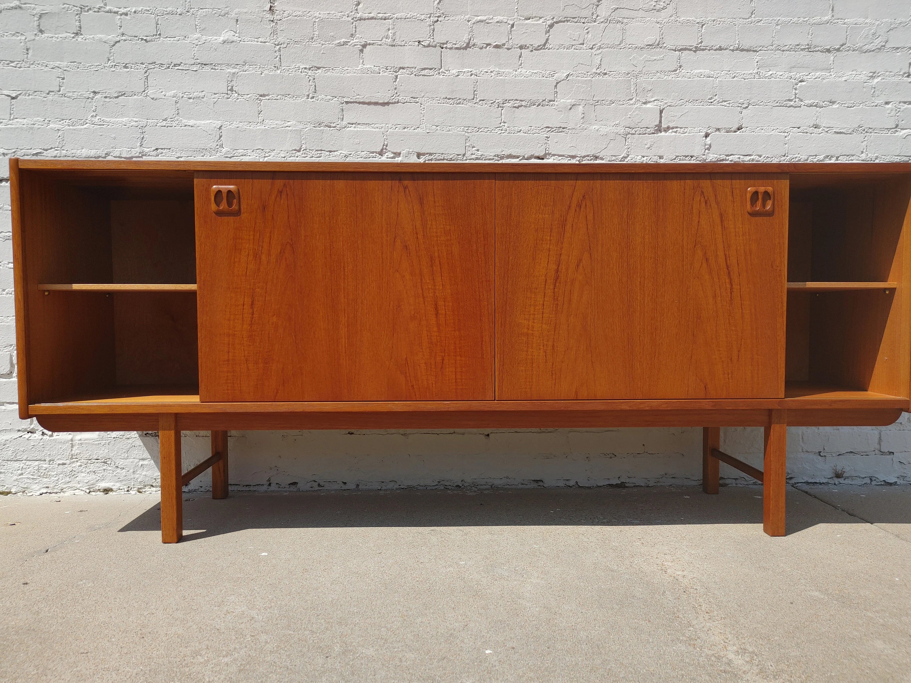 Mid Century Modern Scandinavian Teak Credenza
