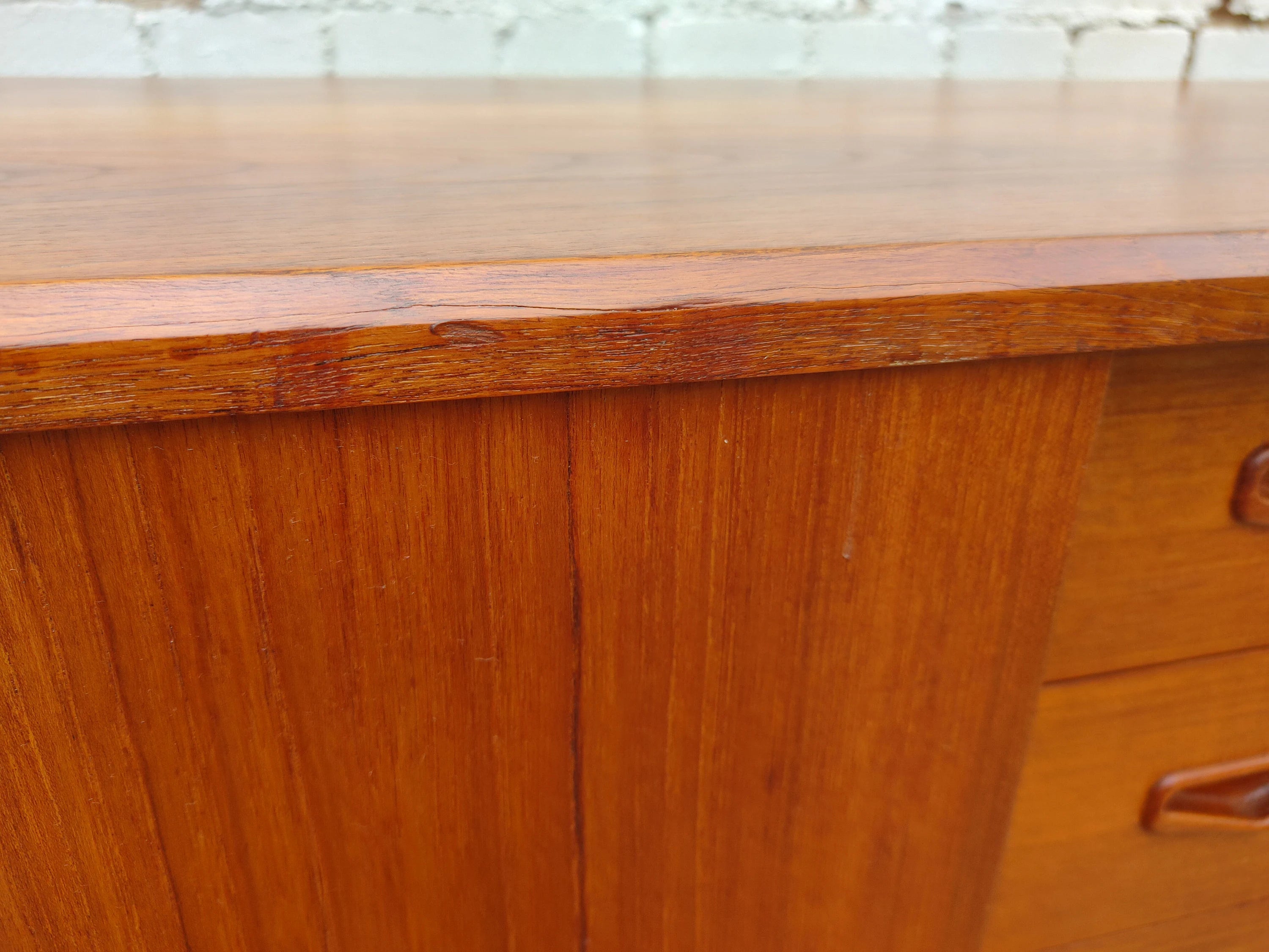 Mid Century Modern Clausen and Son Teak Credenza