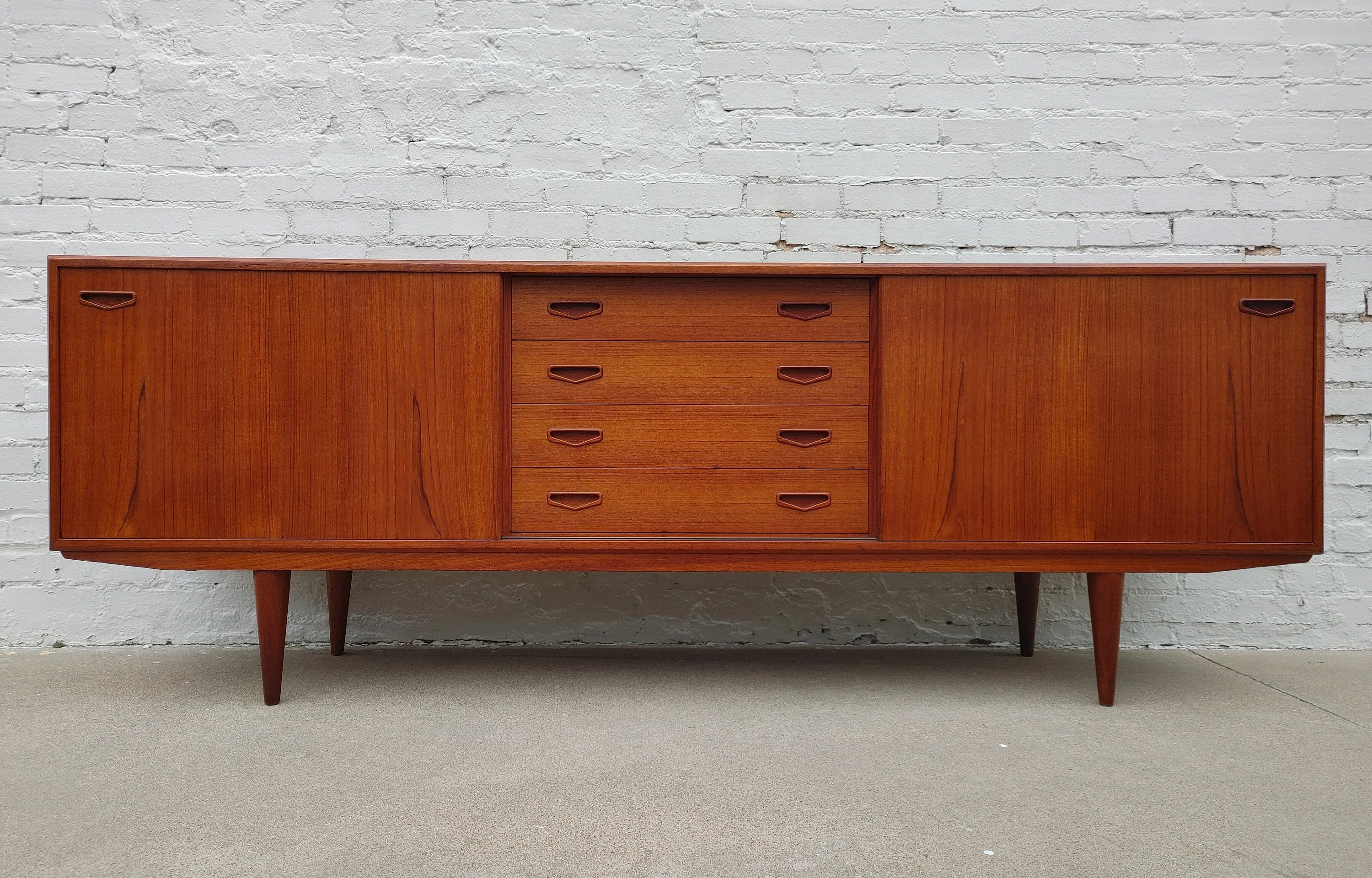 Mid Century Modern Clausen and Son Teak Credenza