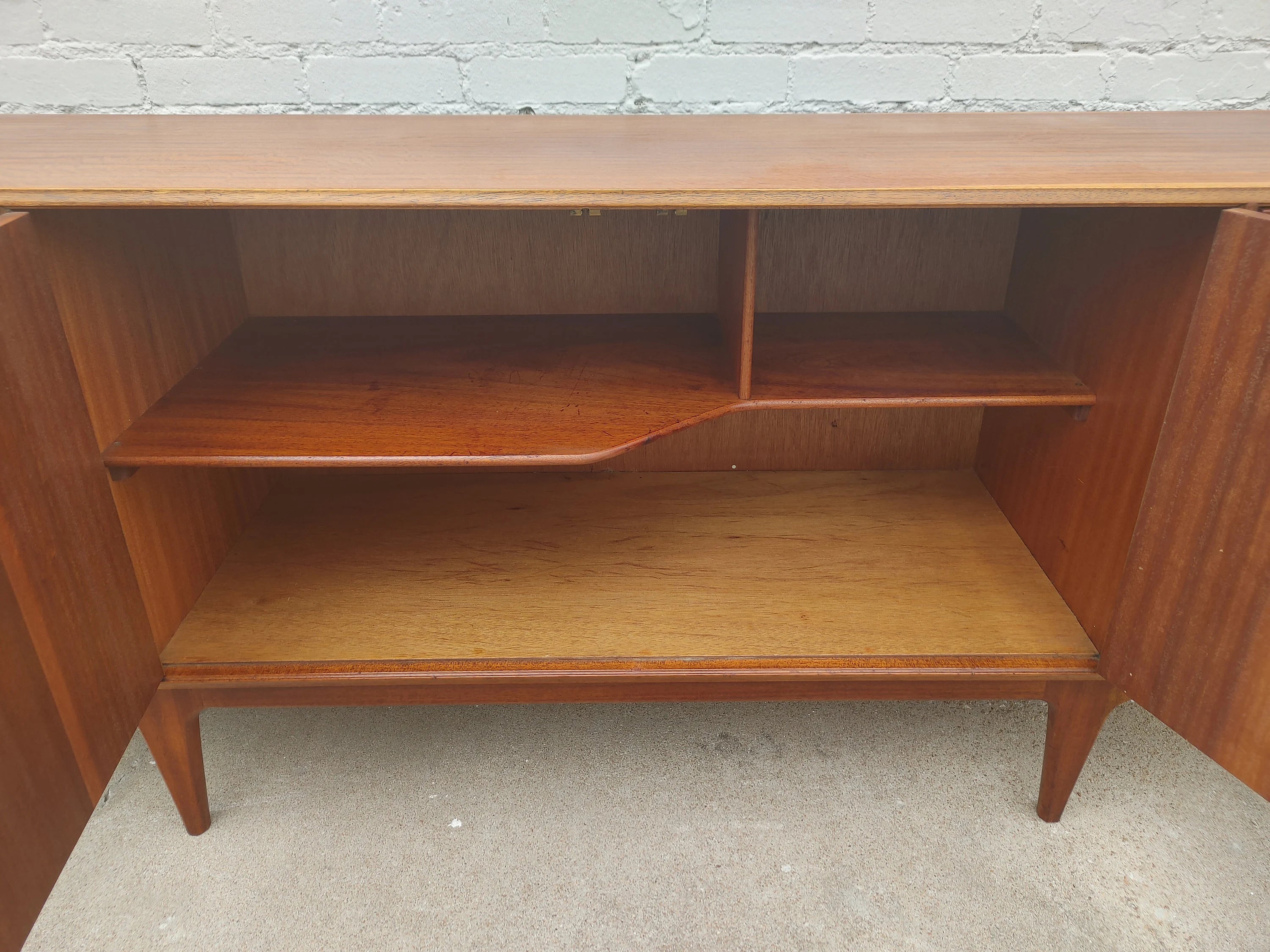 Mid Century Modern Teak Credenza by McIntosh