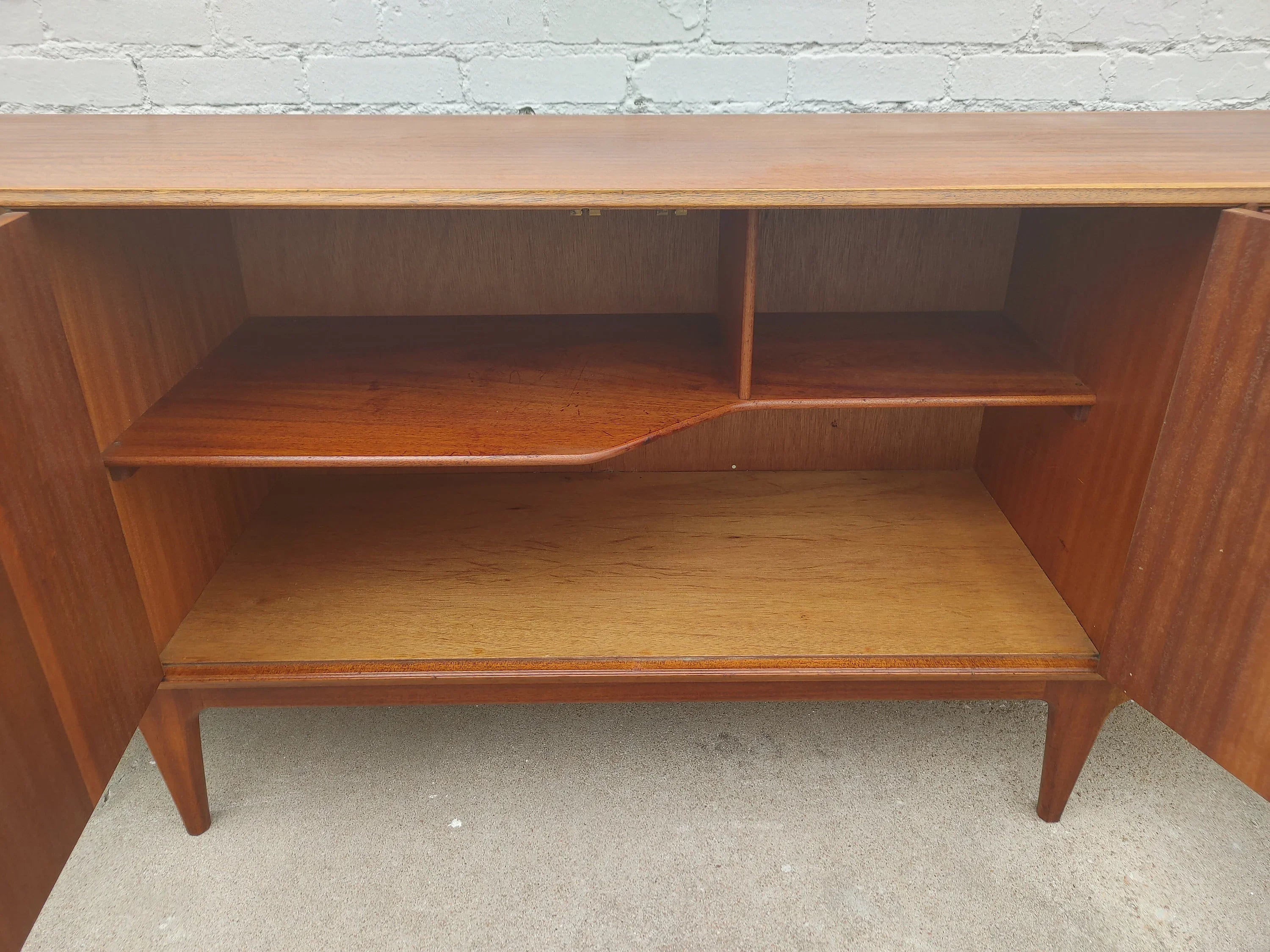 Mid Century Modern Teak Credenza by McIntosh