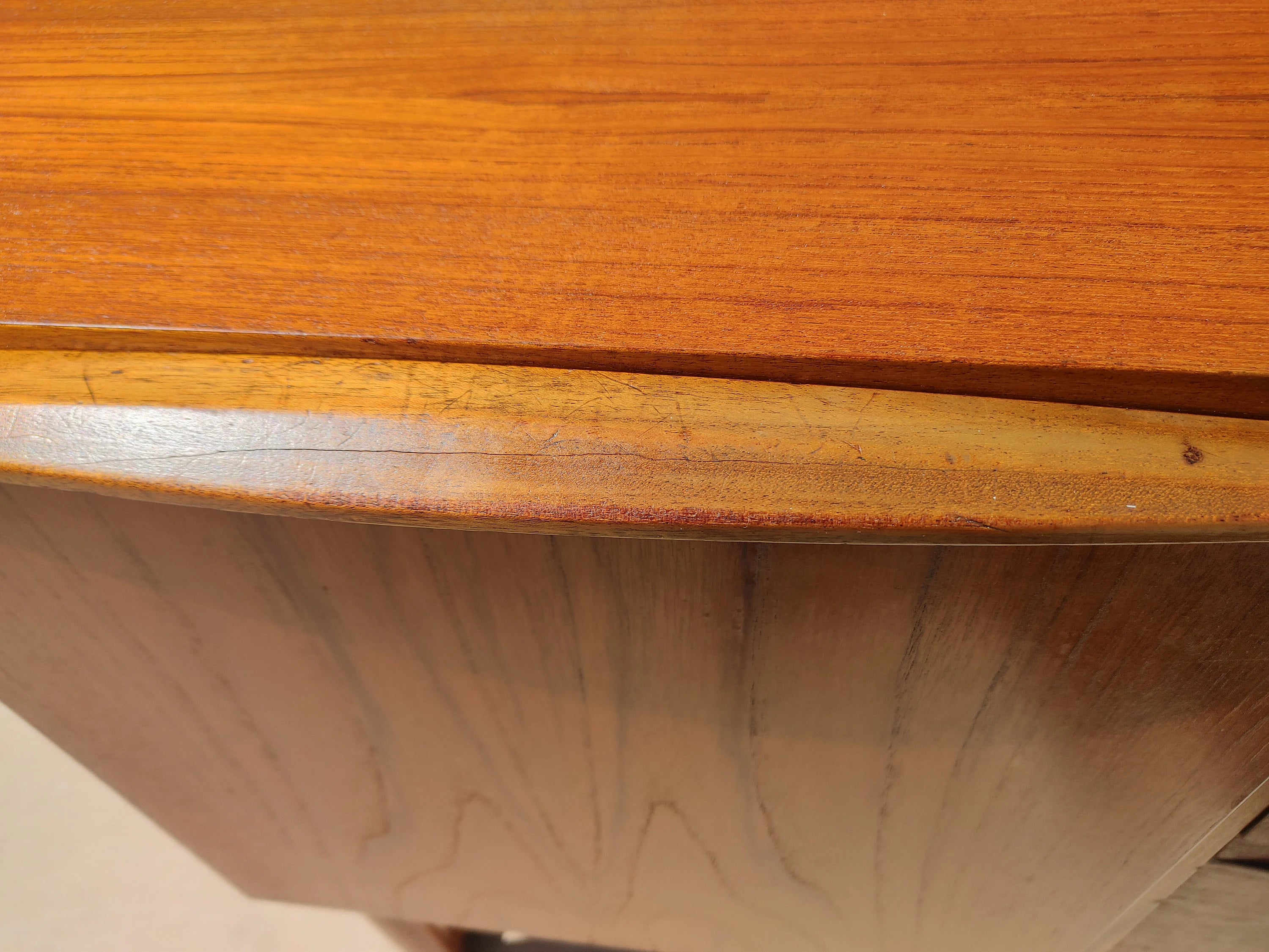 Mid Century Modern Teak Credenza by McIntosh