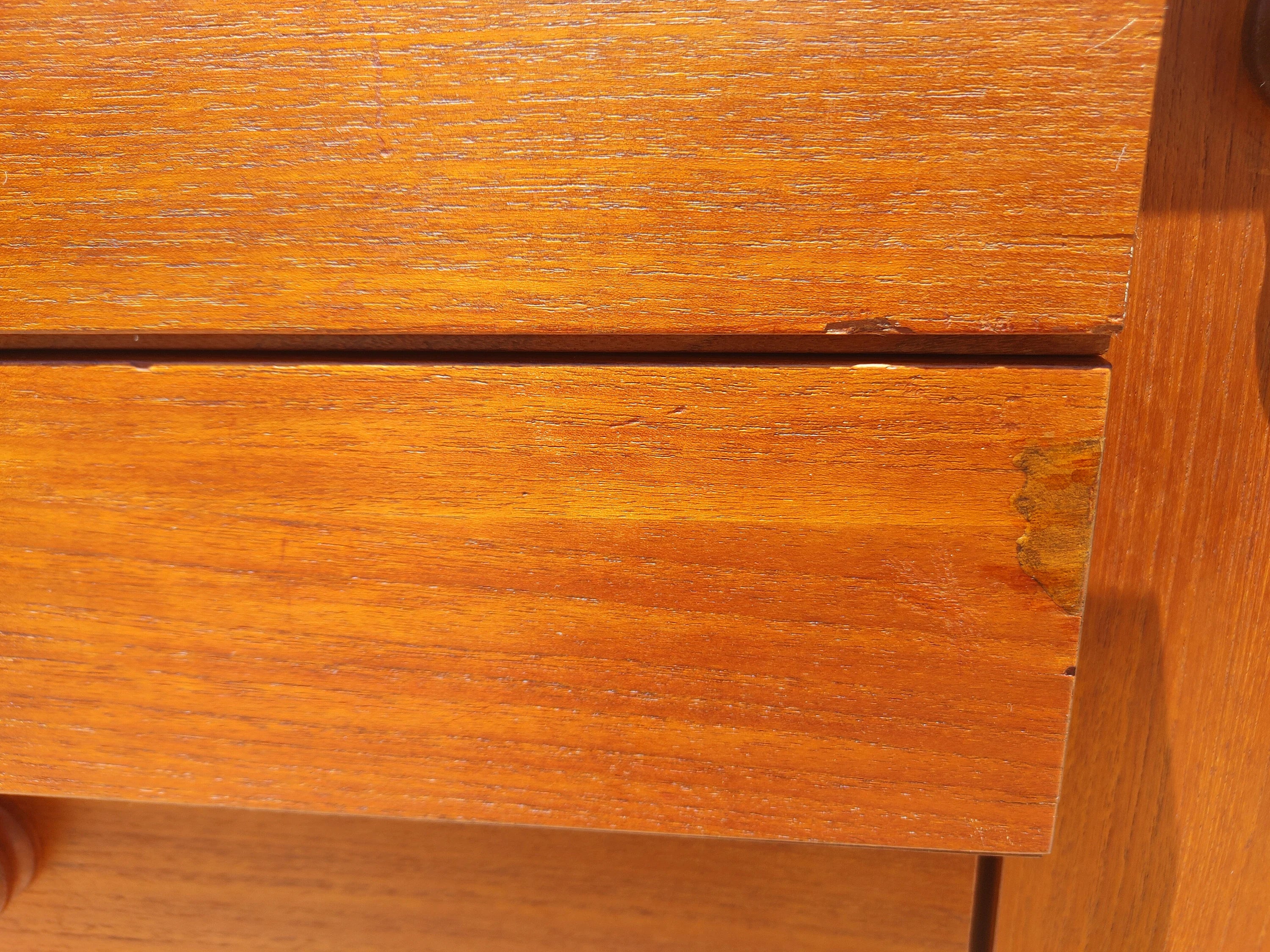 Mid Century Modern Danish Inspired Teak Credenza