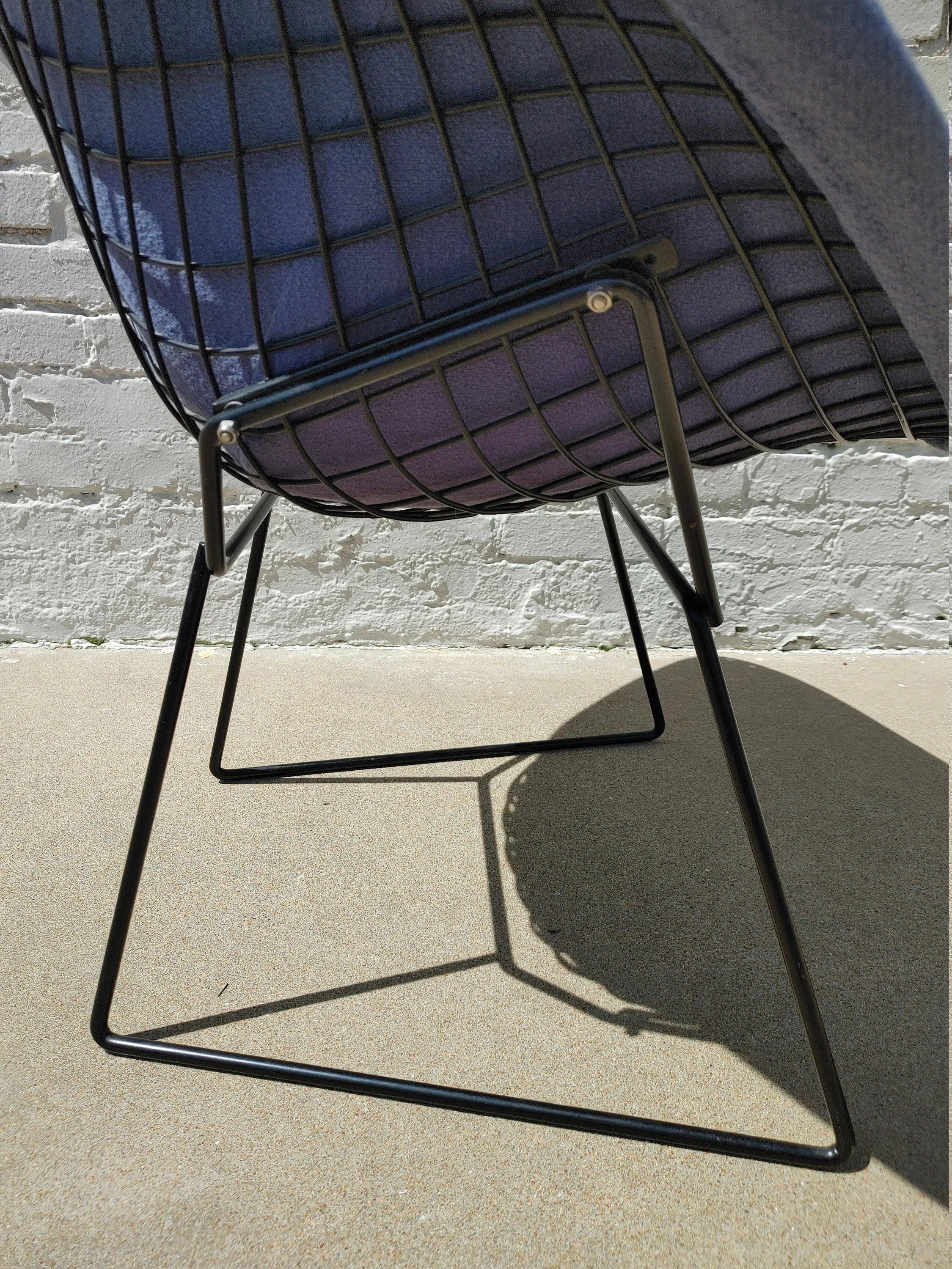 Mid Century Modern Knoll Bertoia Diamond Chair