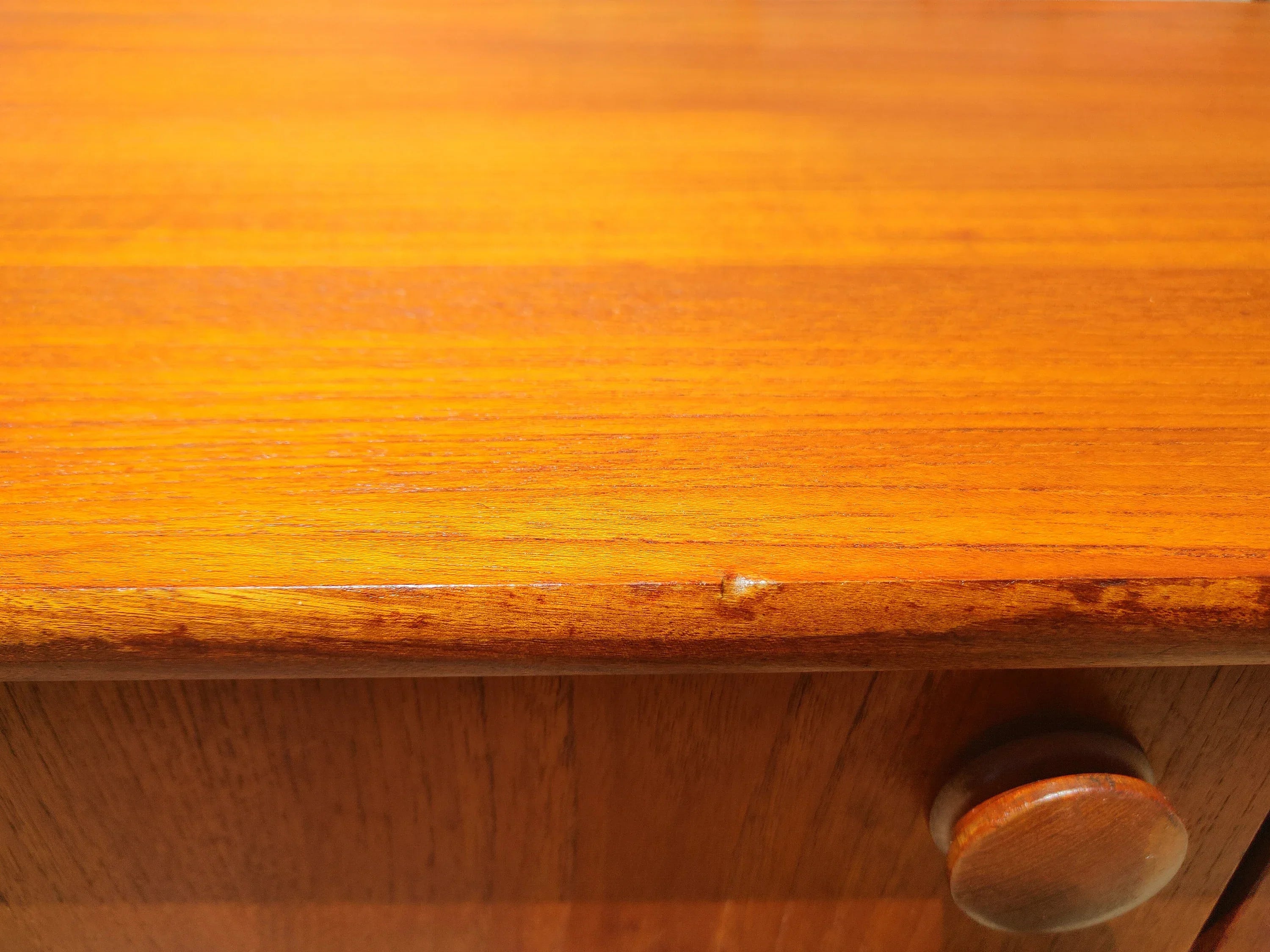 Mid Century Modern Danish Inspired Teak Credenza