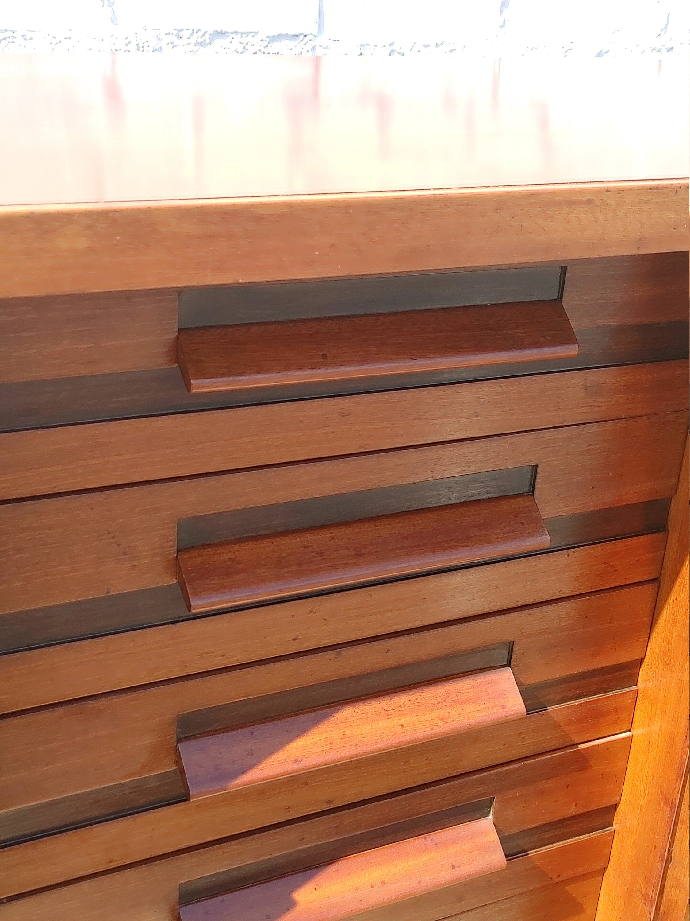 Mid Century Modern Italian Modern Teak Cabinet