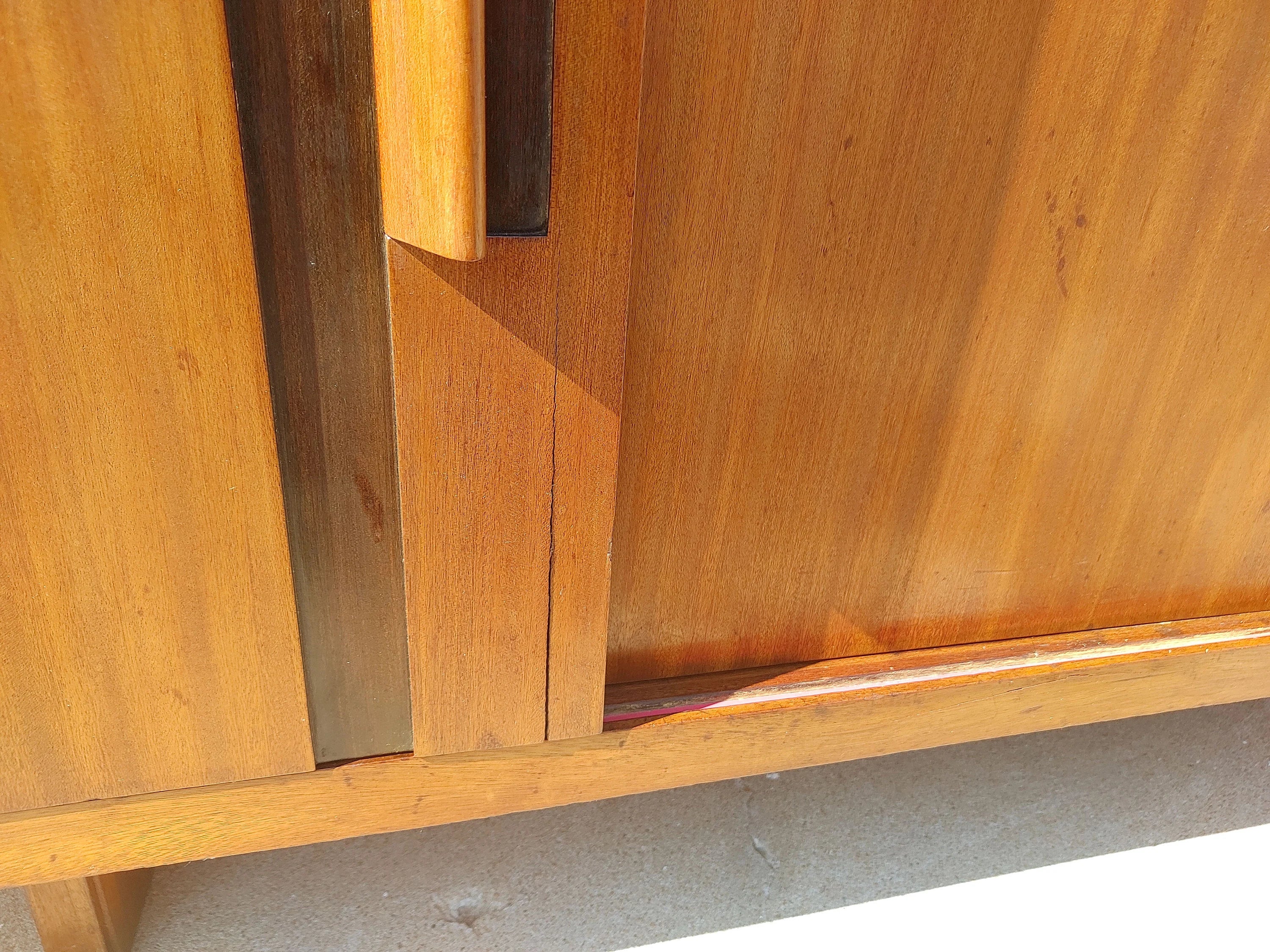 Mid Century Modern Italian Modern Teak Cabinet