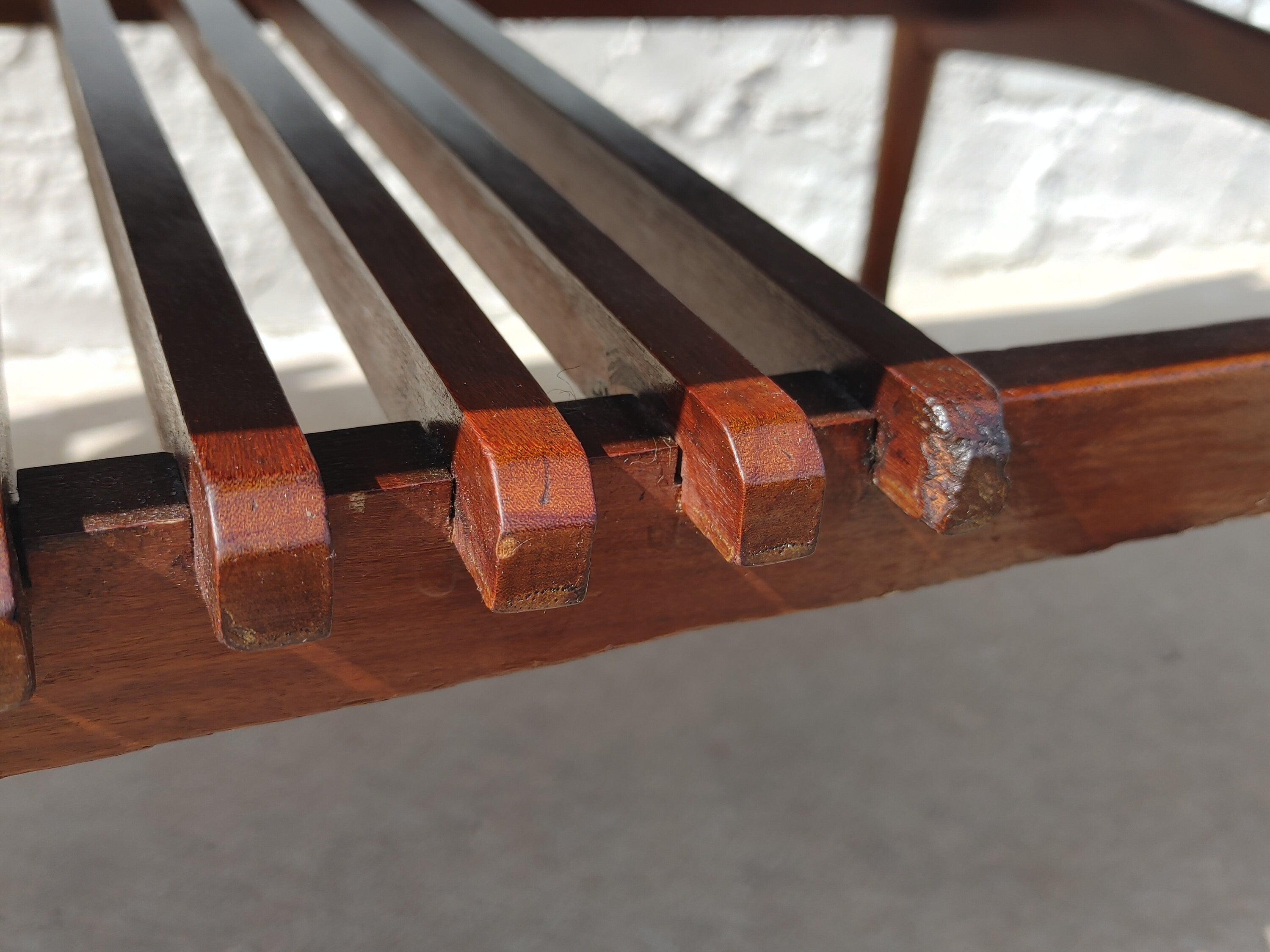 Mid Century Modern Italian Teak Dining Table