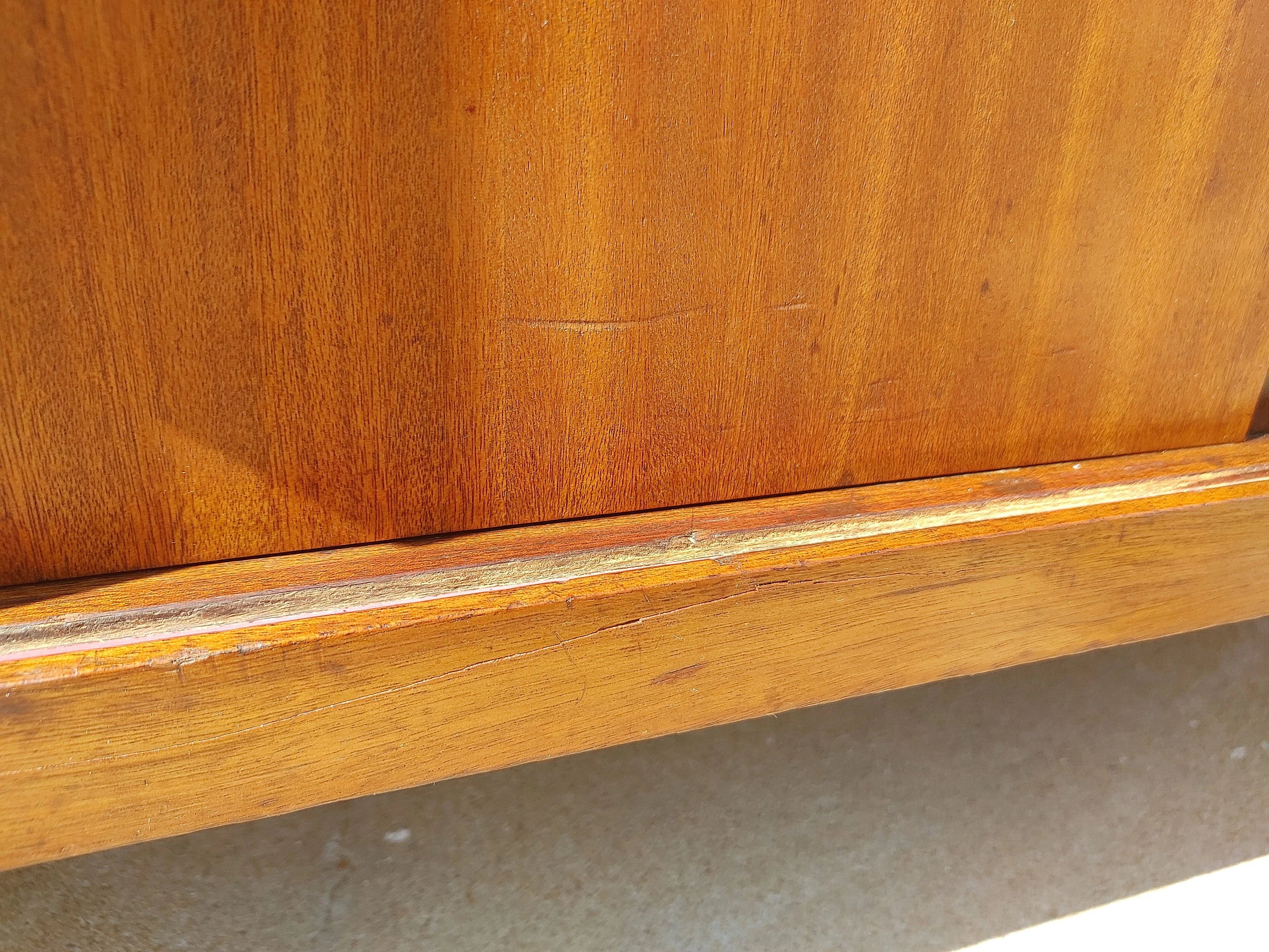 Mid Century Modern Italian Modern Teak Cabinet