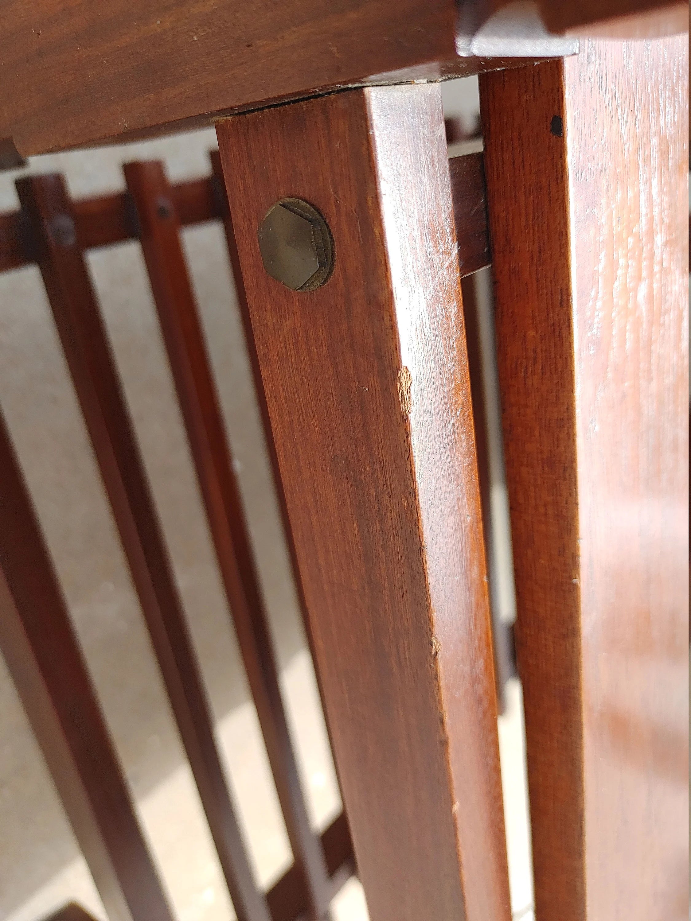 Mid Century Modern Italian Modern Teak Coffee Table