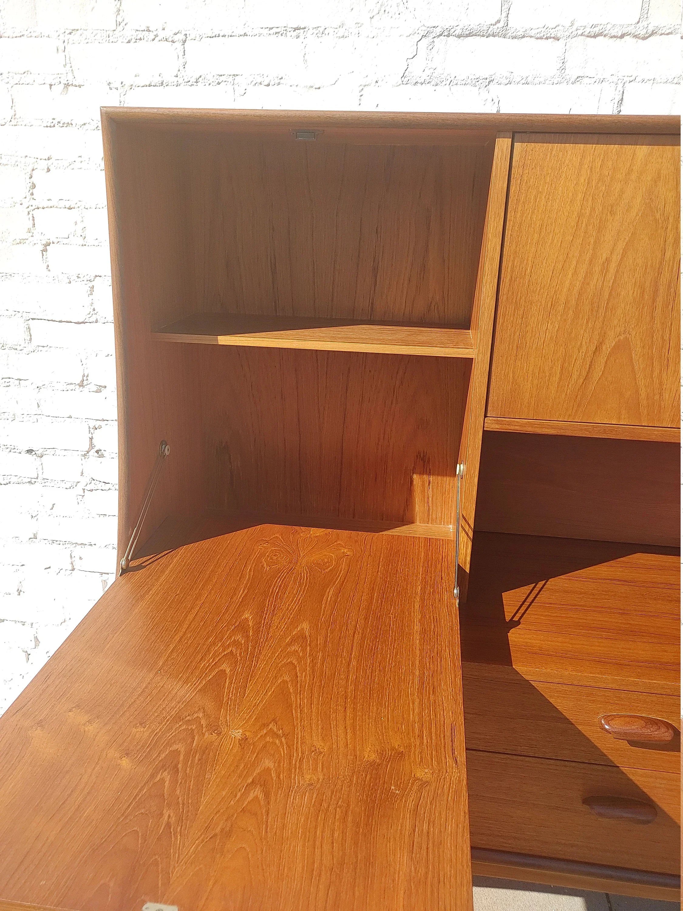 Mid Century English Modern Teak Hutch by G Plan
