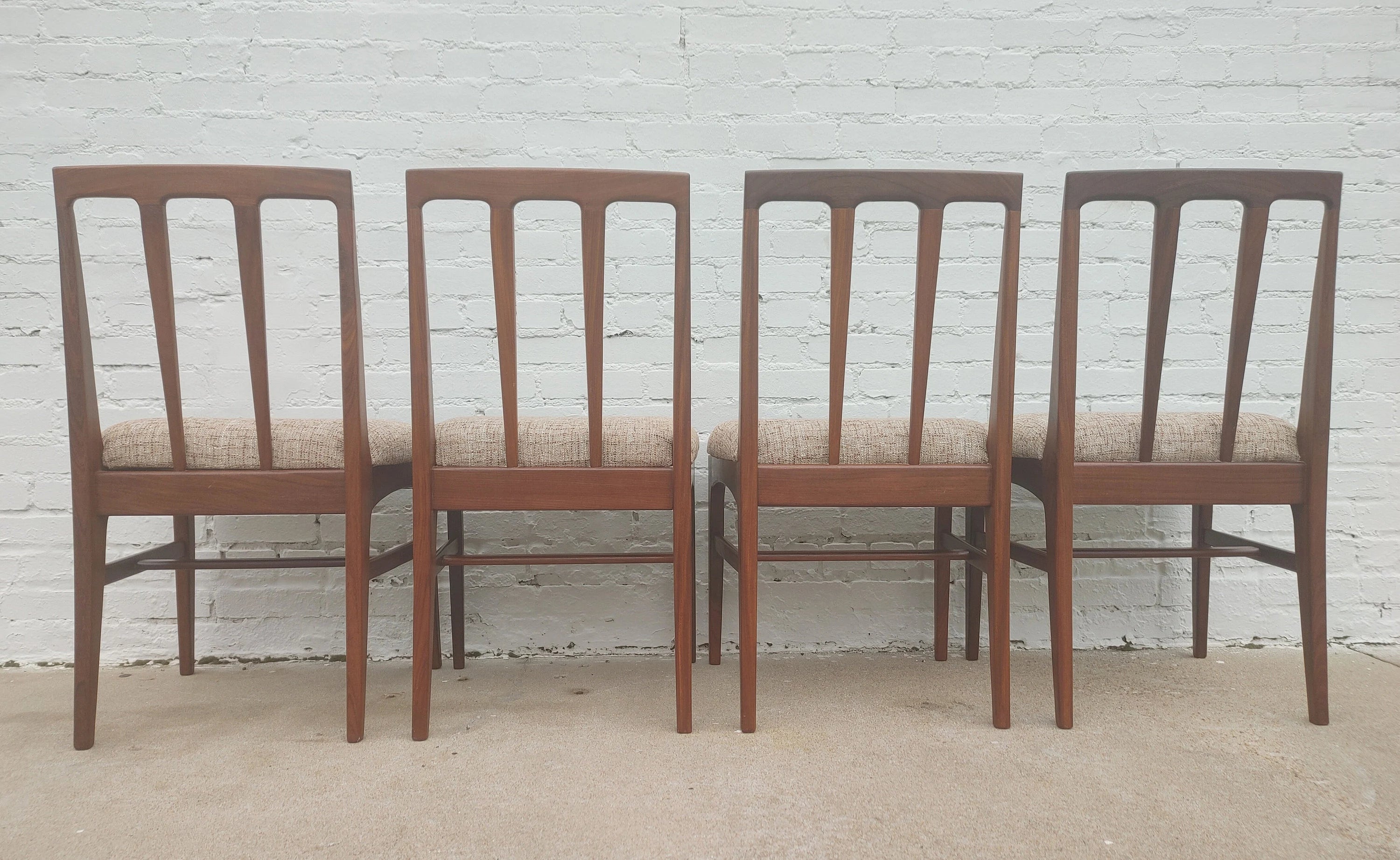 Mid Century English Modern Dining Chairs by Younger