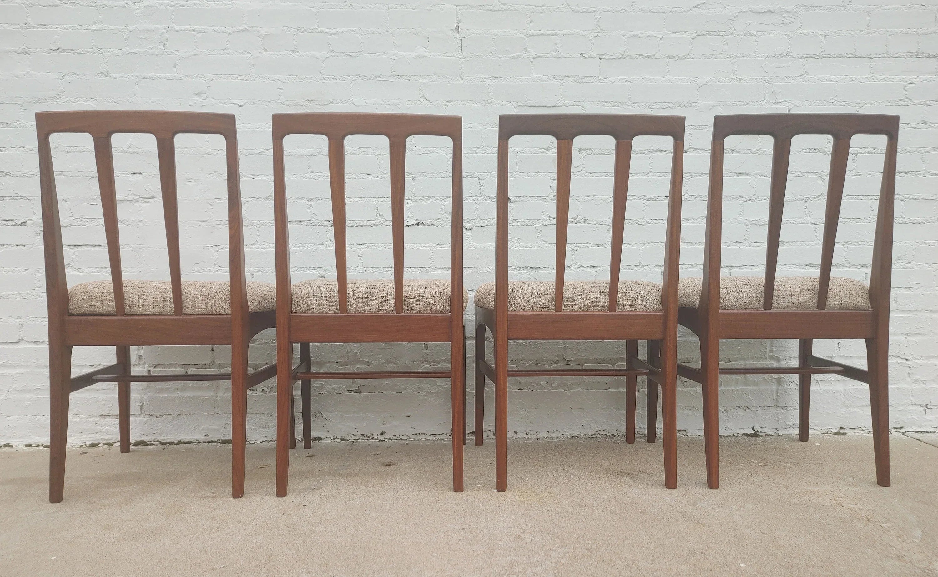Mid Century English Modern Dining Chairs by Younger