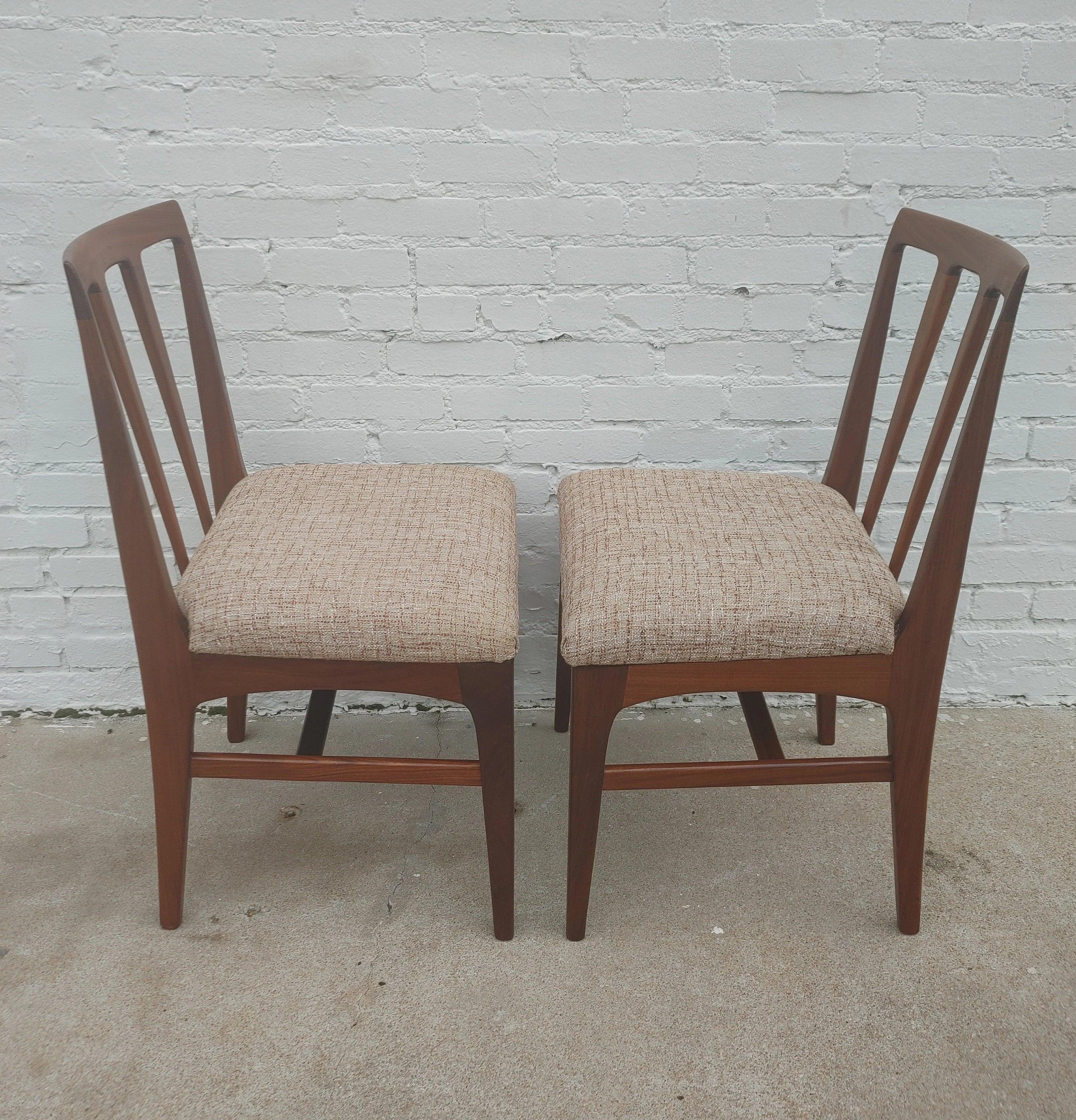 Mid Century English Modern Dining Chairs by Younger