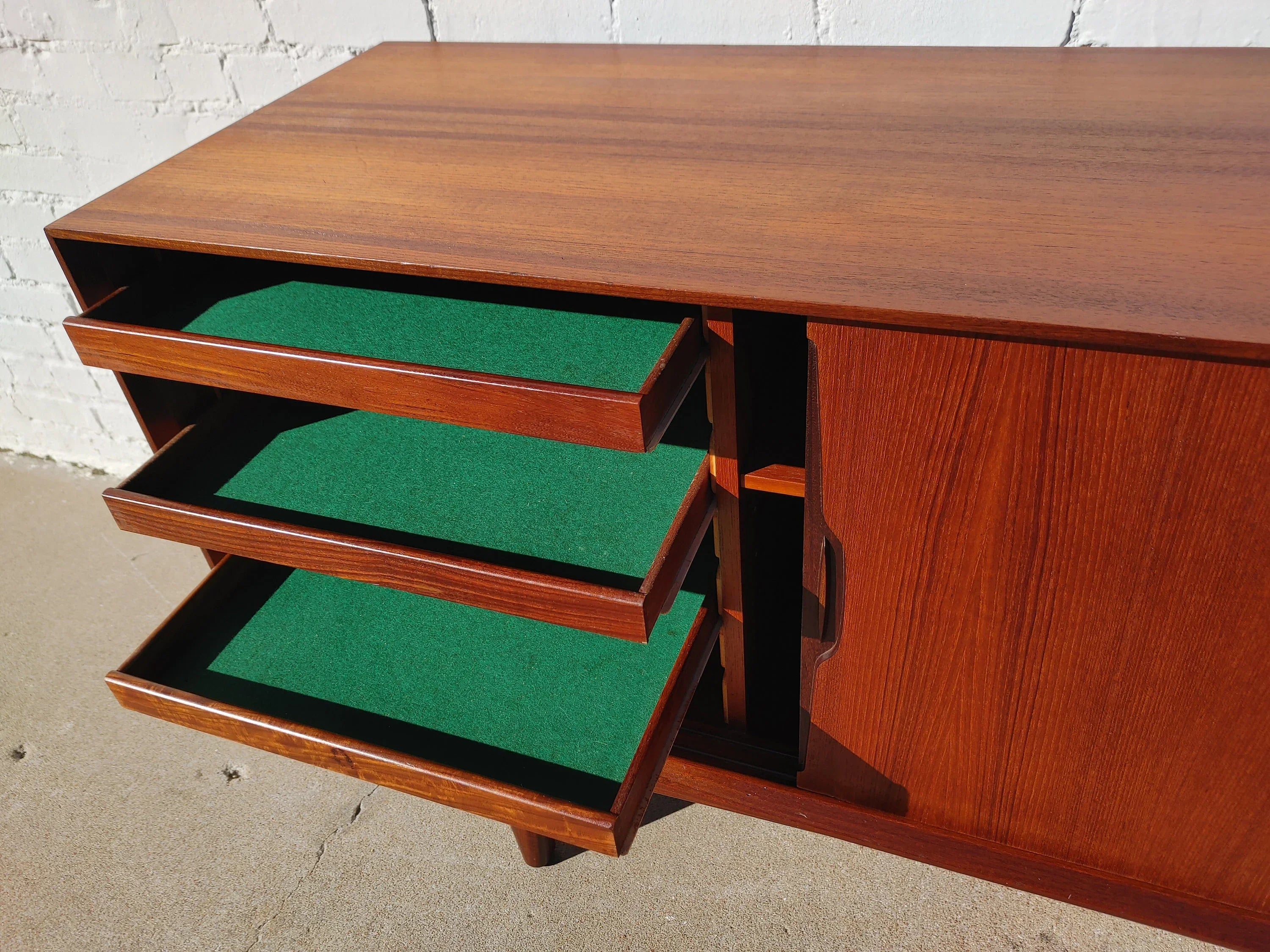 Mid Century Danish Modern Knud Nielson Sideboard