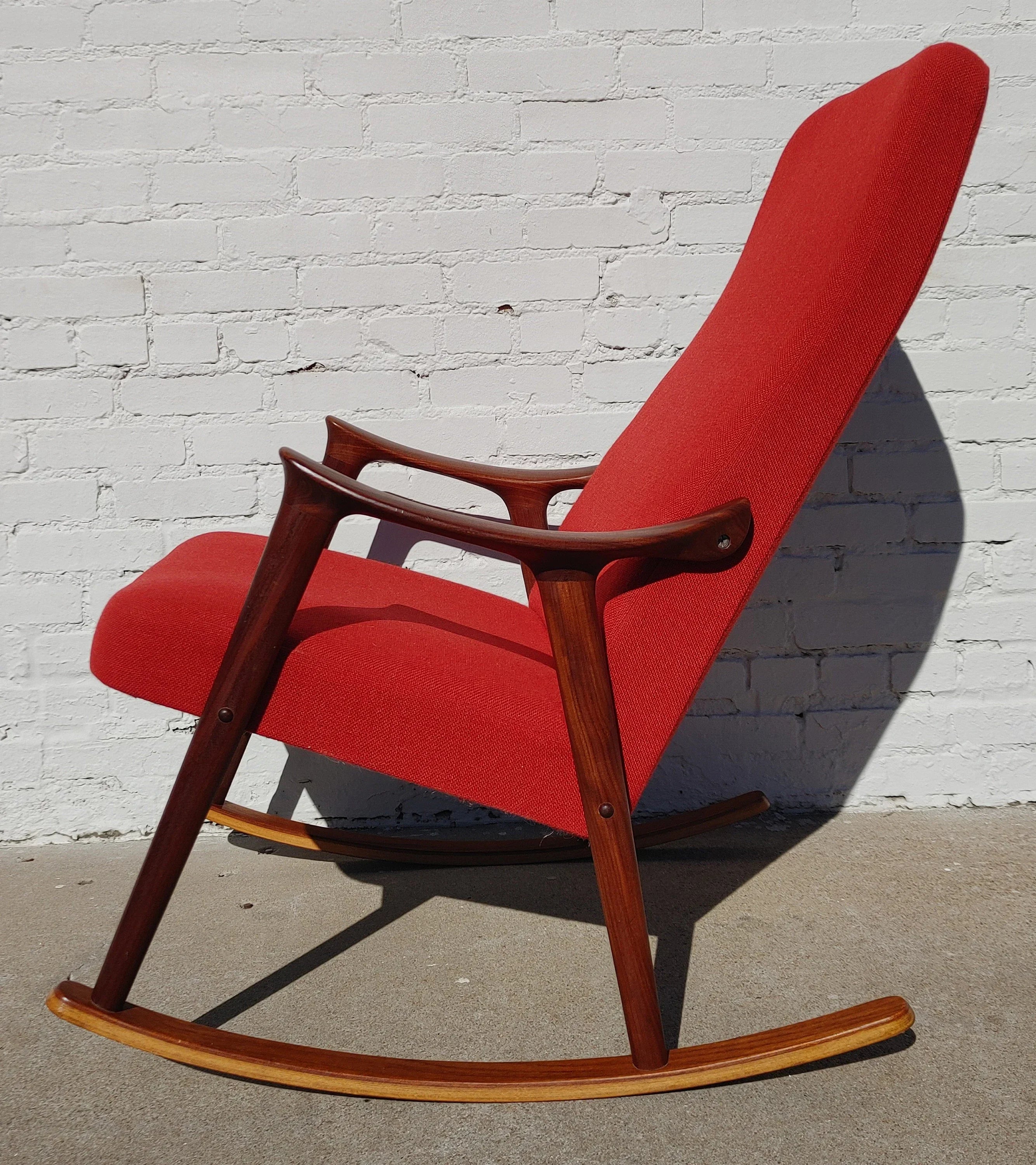 Mid Century Danish Modern Ingmar Relling Rocker