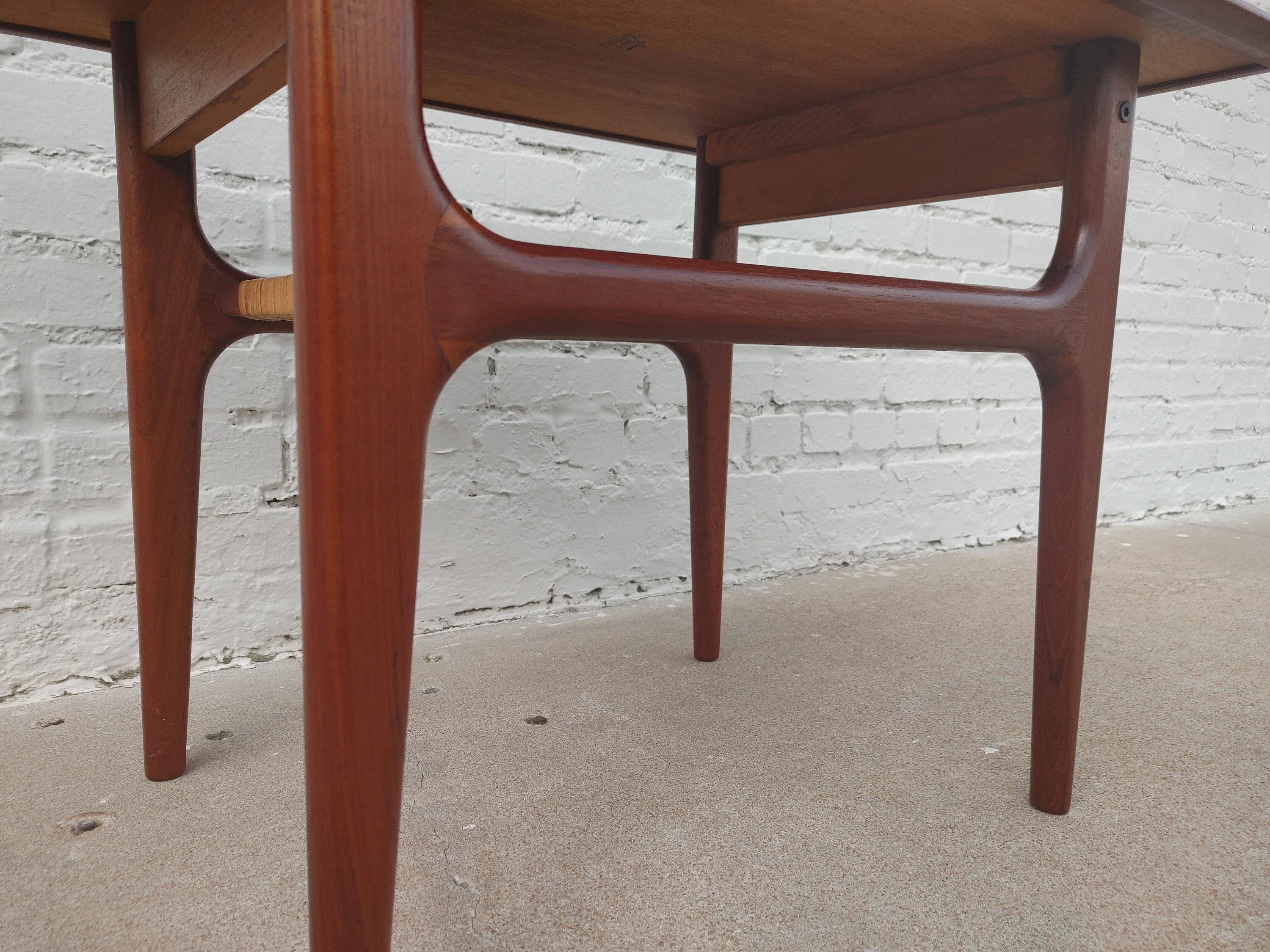 Mid Century Danish Modern Side Table by Trioh