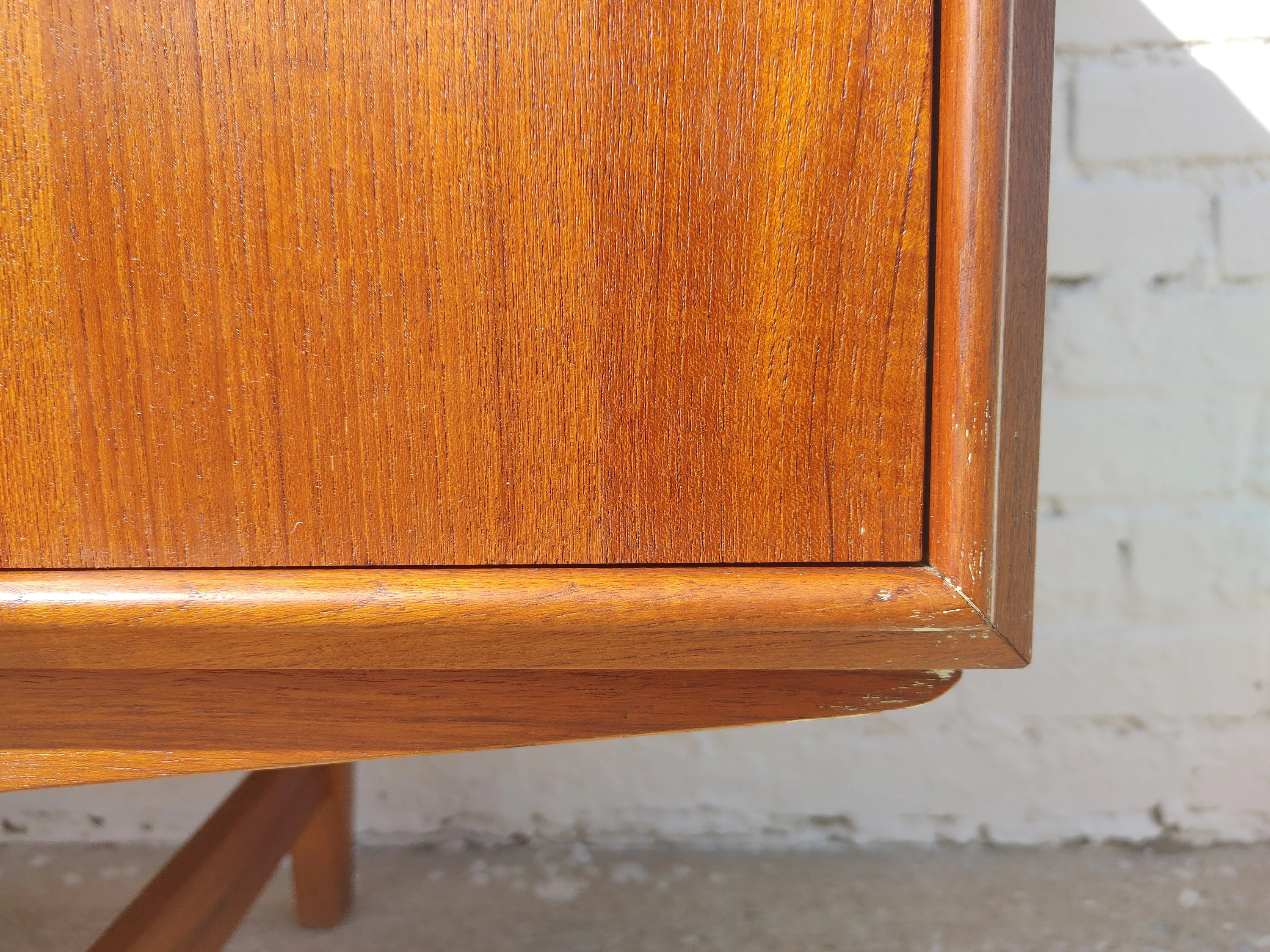 Mid Century Danish Modern Teak Credenza
