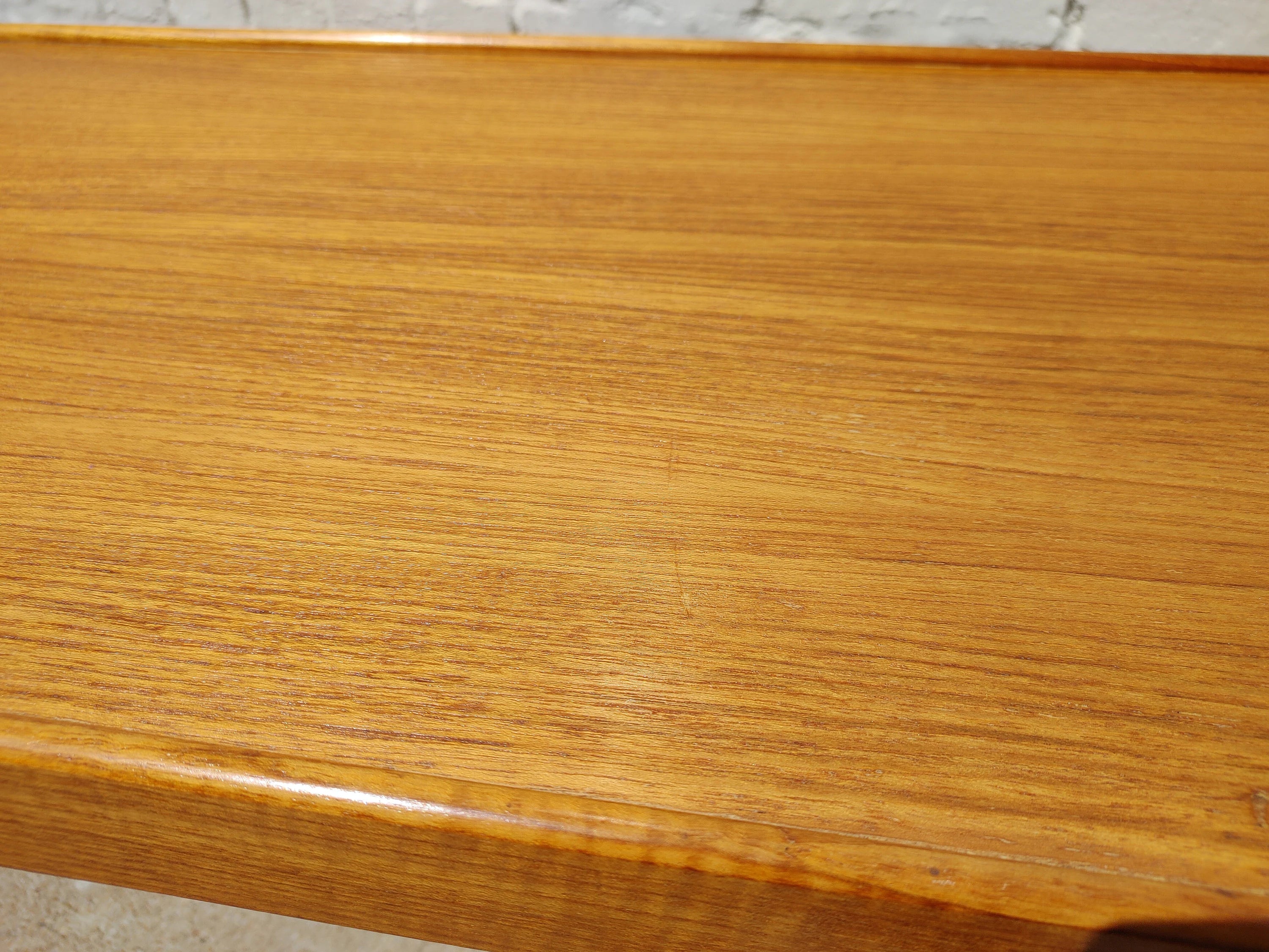 Mid Century Bruksbo Danish Bench Coffee Table
