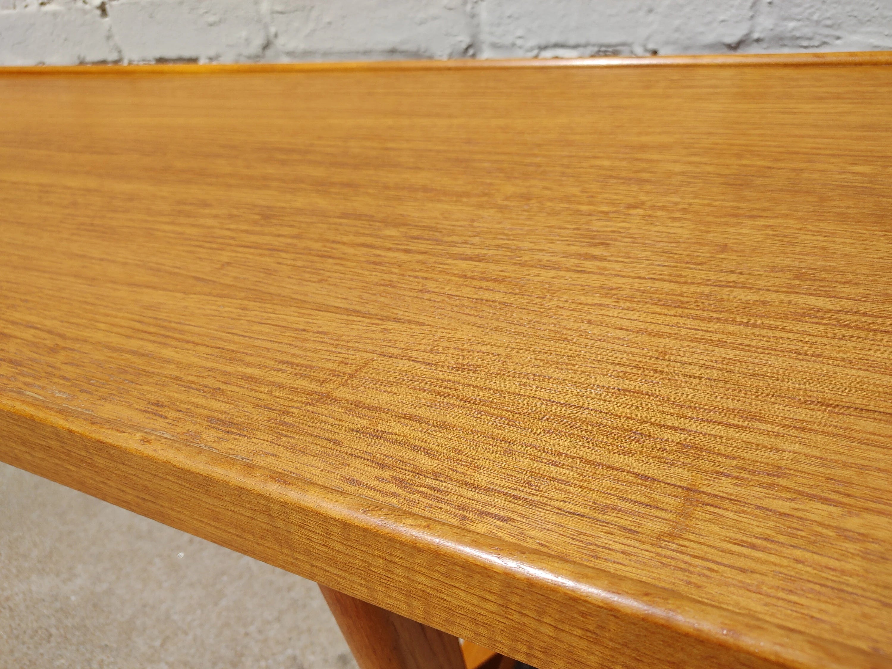 Mid Century Bruksbo Danish Bench Coffee Table