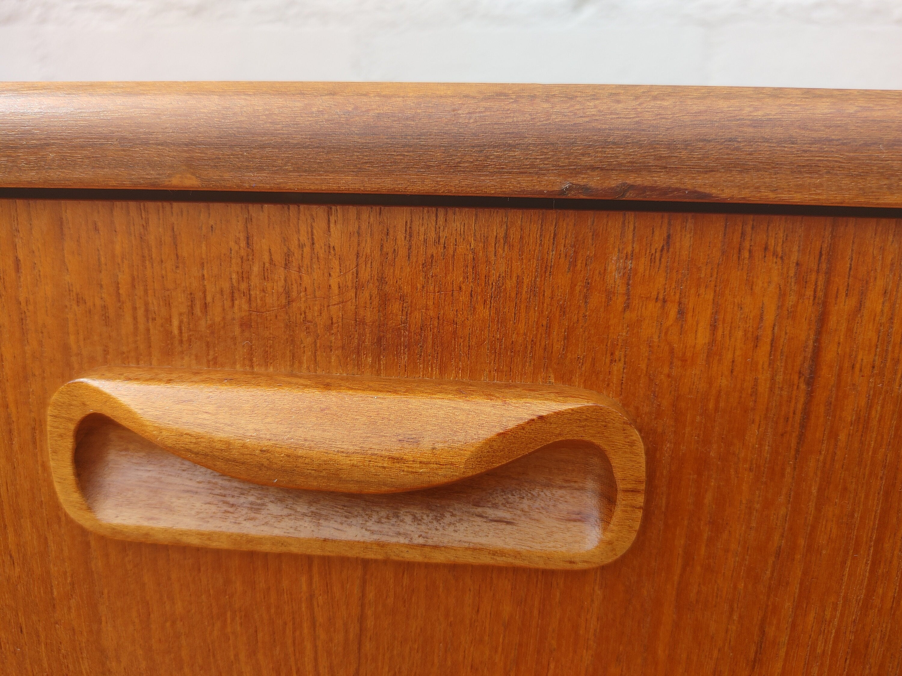 Mid Century English Modern G Plan Teak Hutch