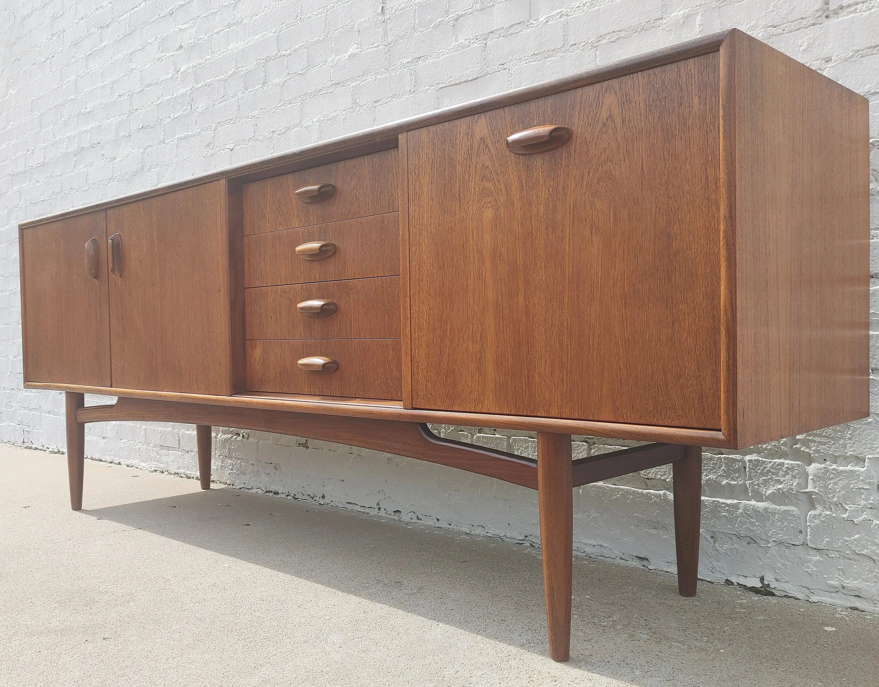 Mid Century English Modern G Plan Teak Sideboard