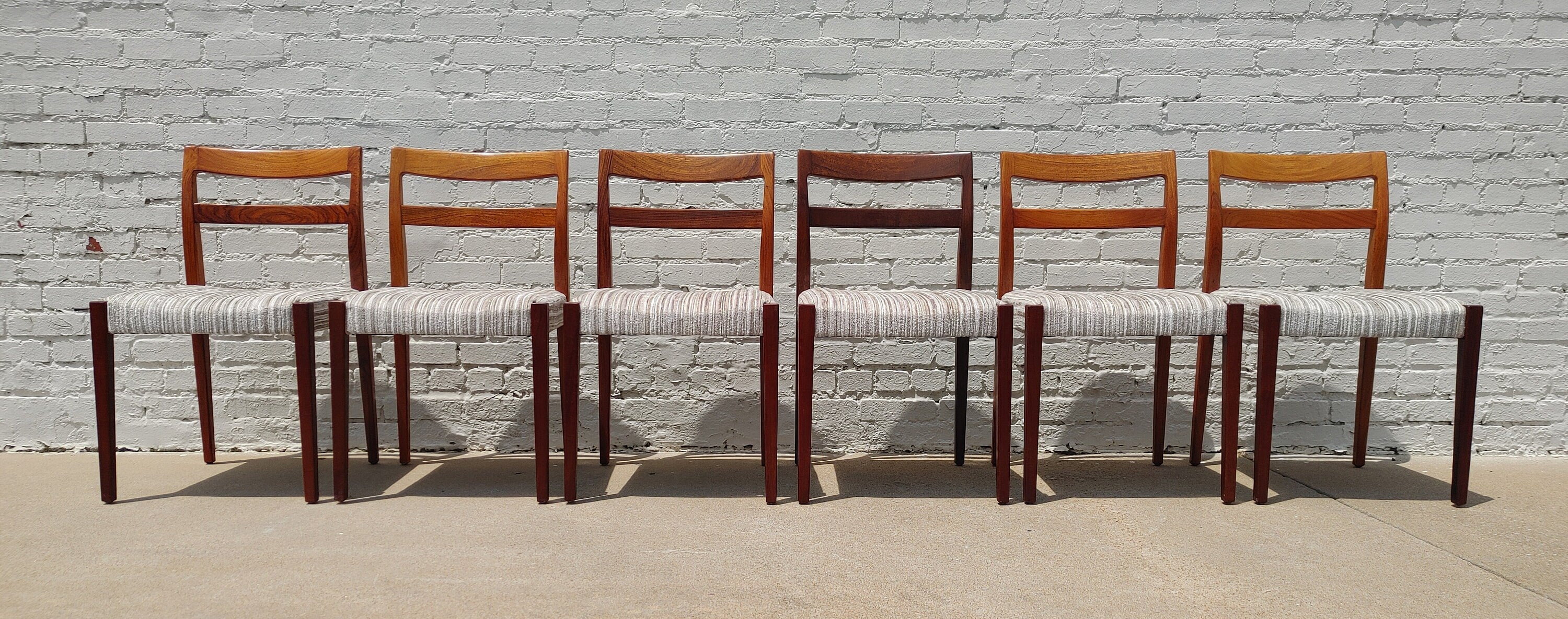 Mid Century Modern Teak Dining Chairs