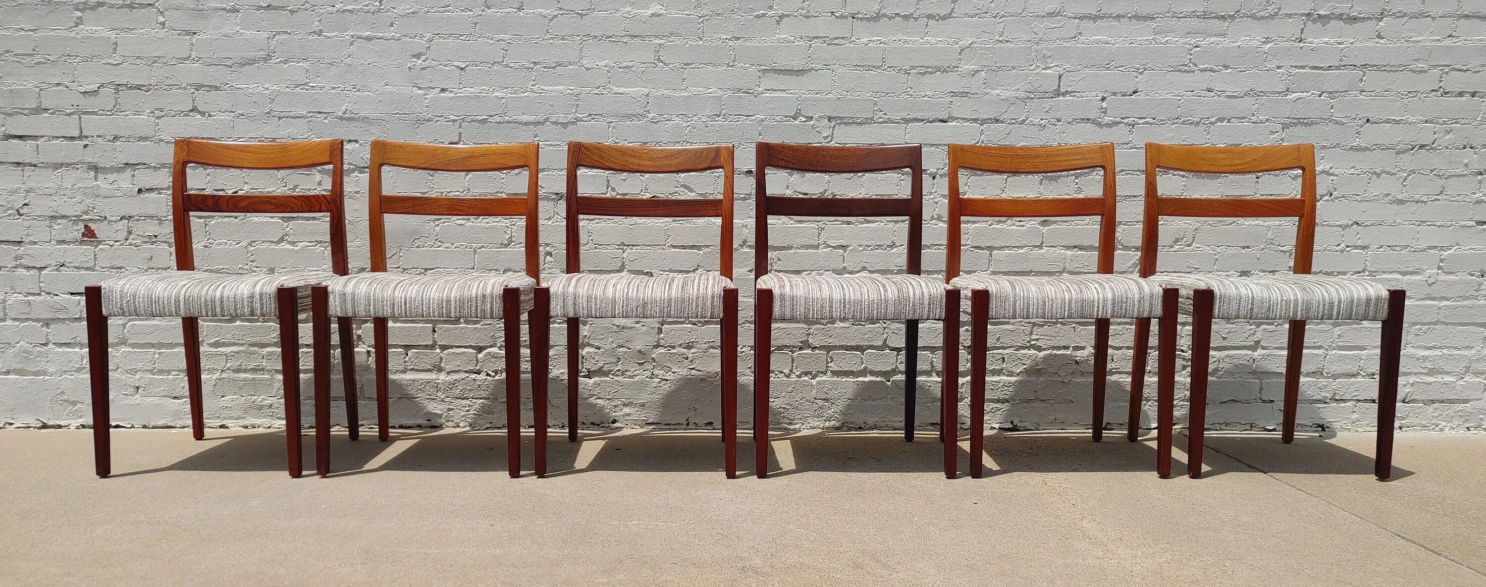 Mid Century Modern Teak Dining Chairs